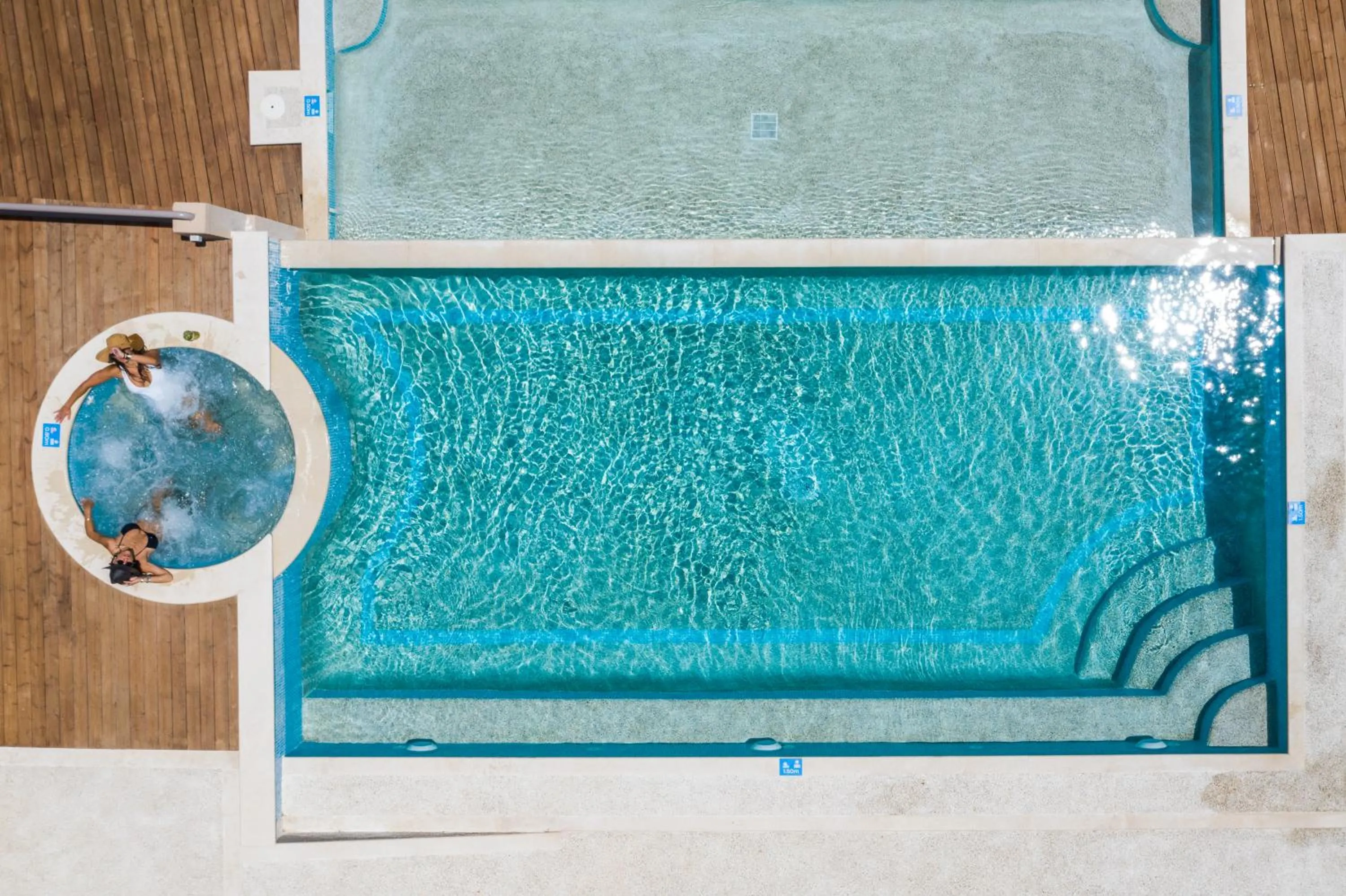 Swimming pool in Rigas Boutique Hotel & Spa