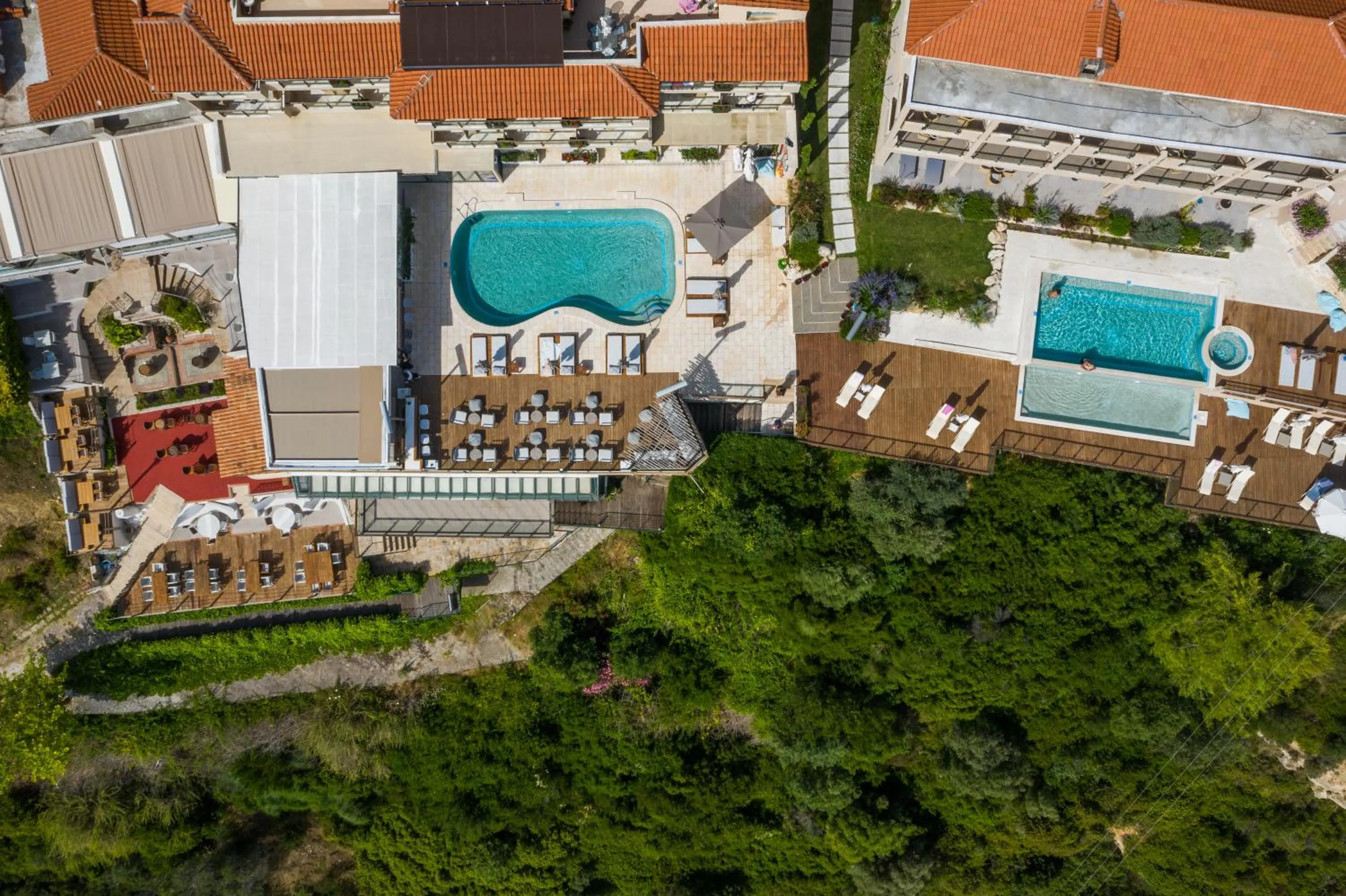 Swimming pool in Rigas Boutique Hotel & Spa