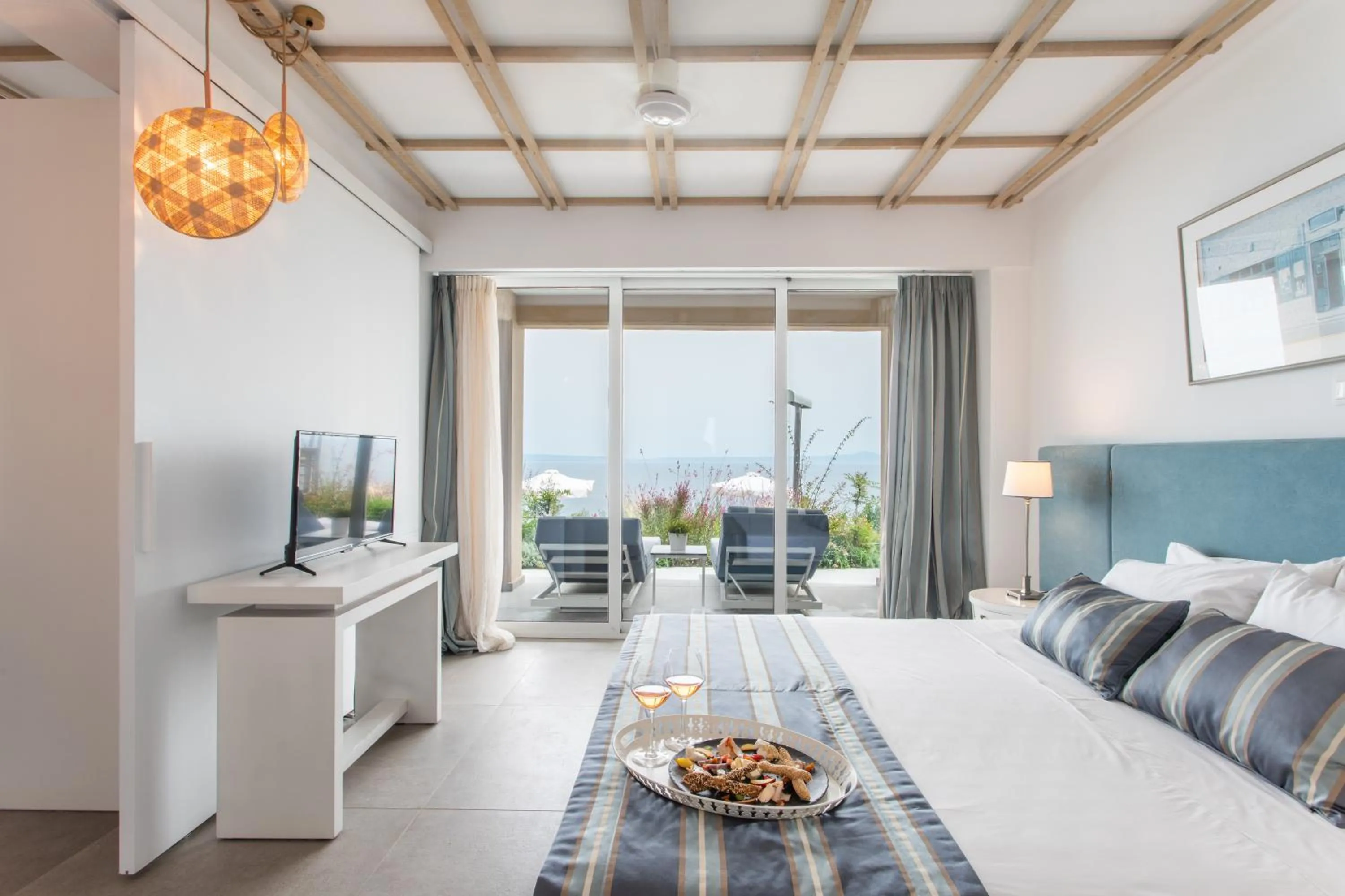 Balcony/Terrace in Rigas Boutique Hotel & Spa