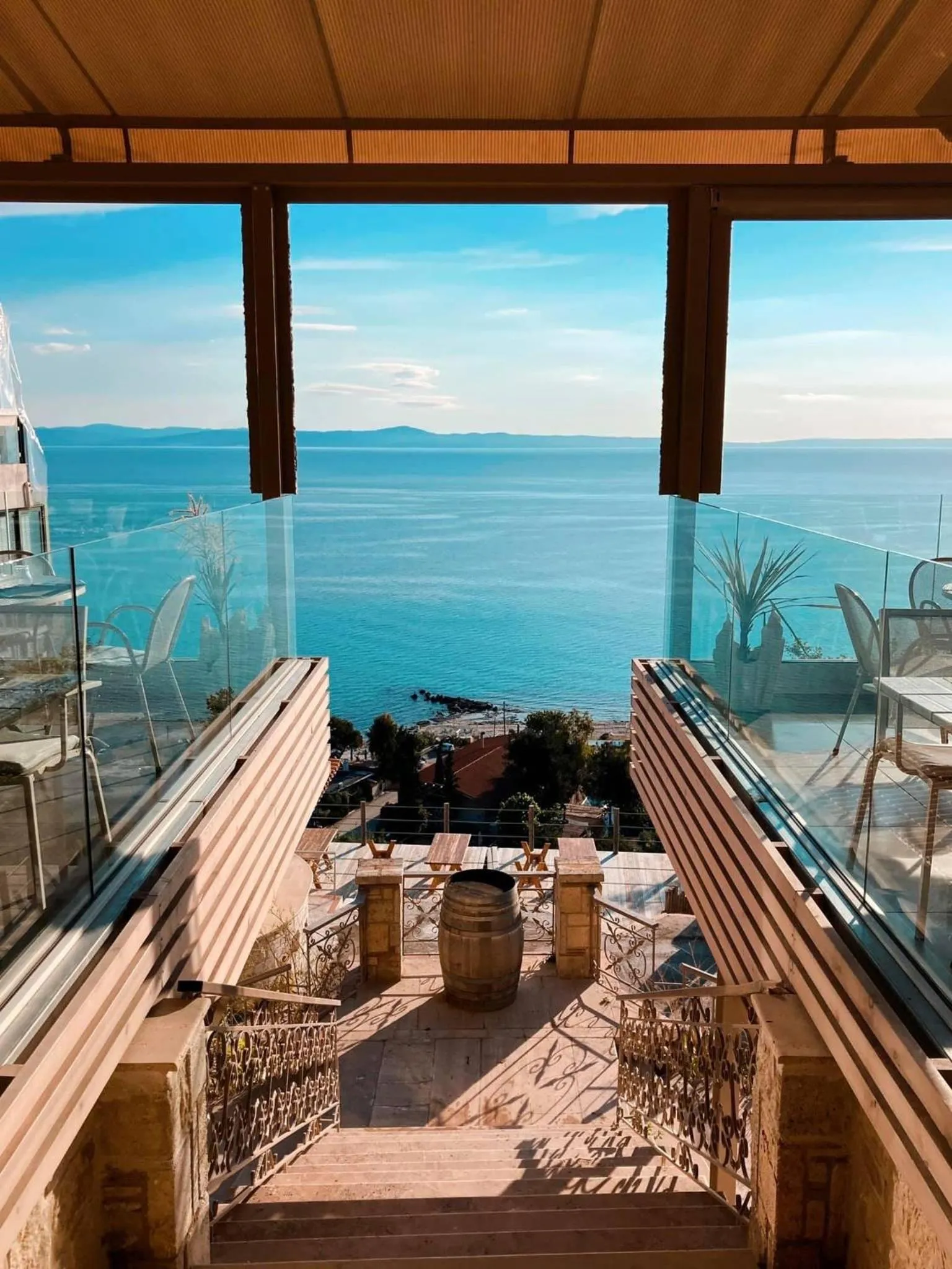 Balcony/Terrace in Rigas Boutique Hotel & Spa