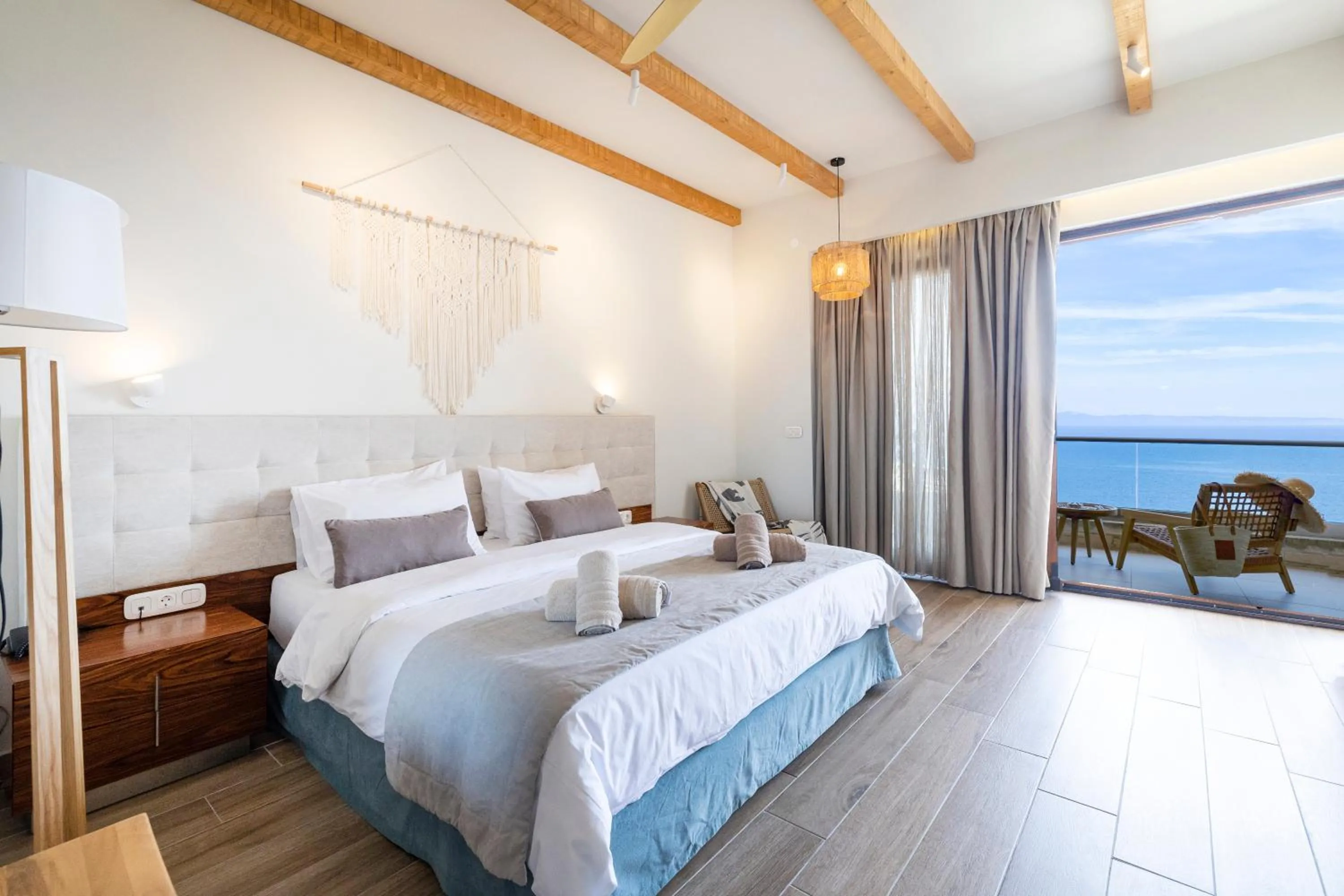 Bed in Rigas Boutique Hotel & Spa