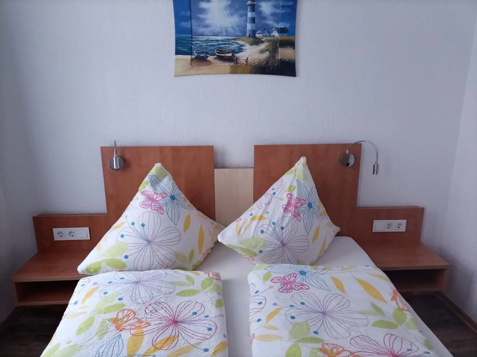 Bed in Hotel An der Karlstadt