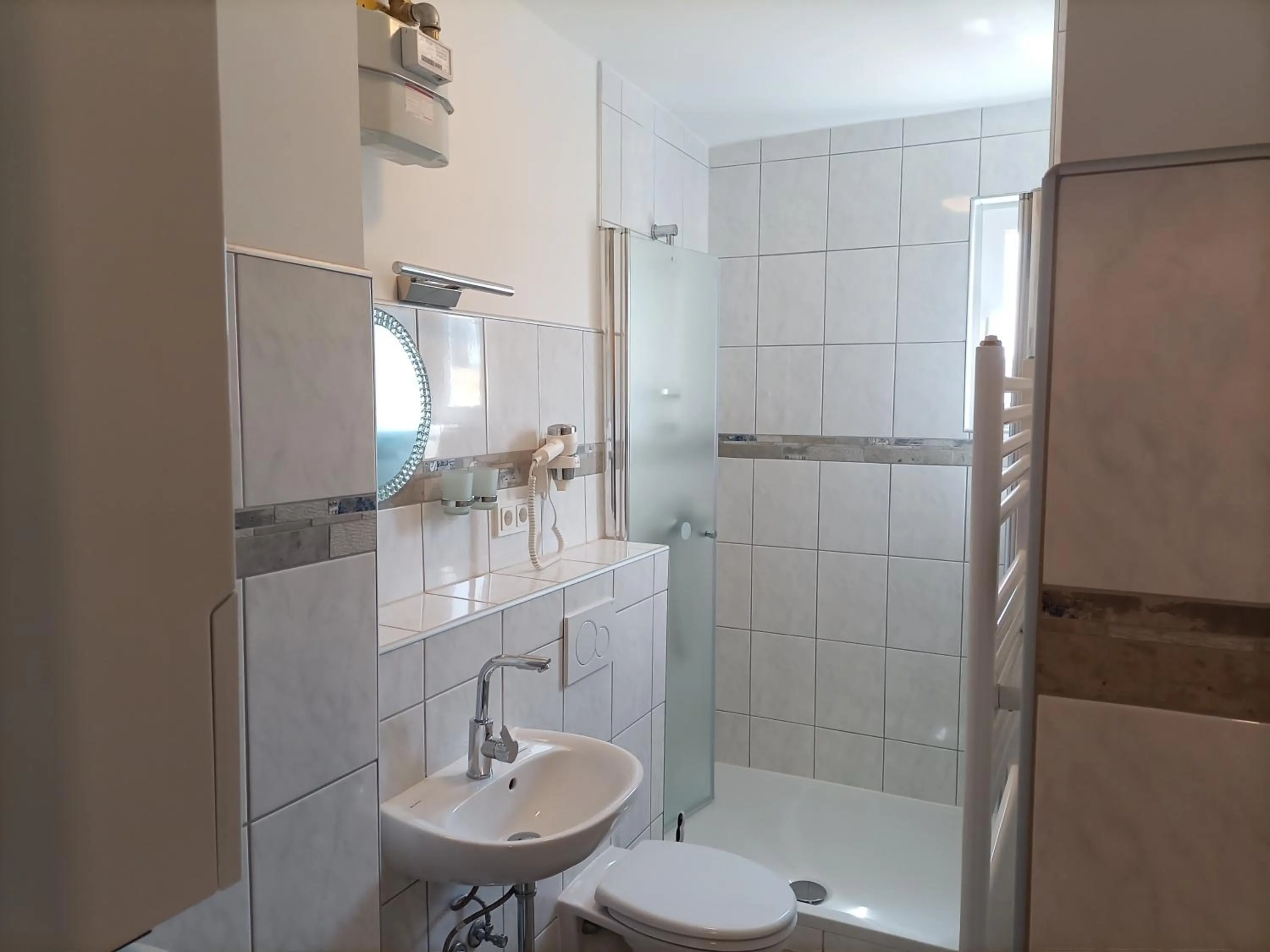 Bathroom in Hotel An der Karlstadt