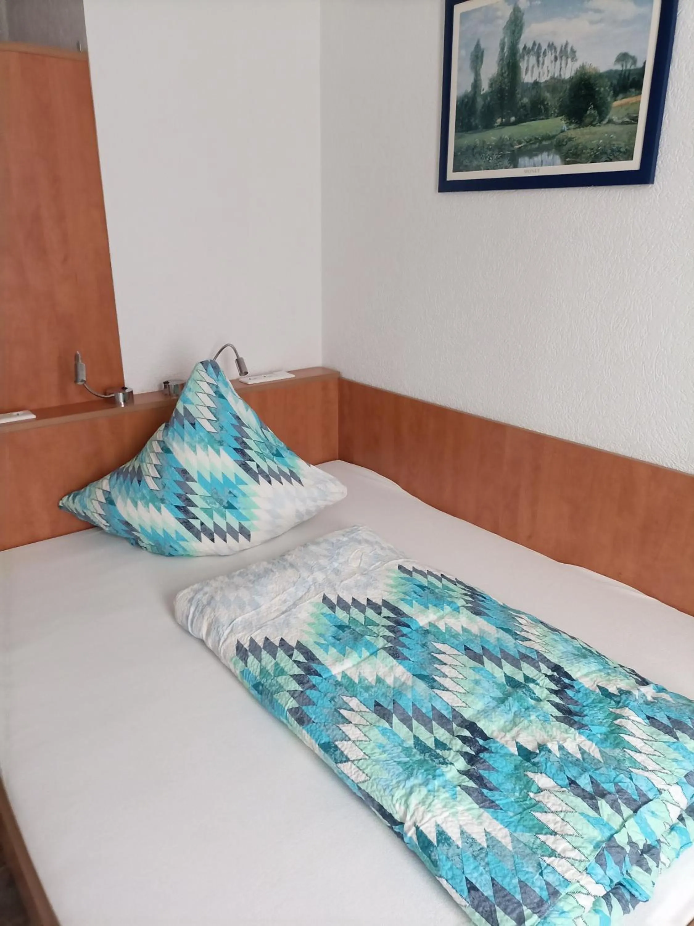 Bed in Hotel An der Karlstadt