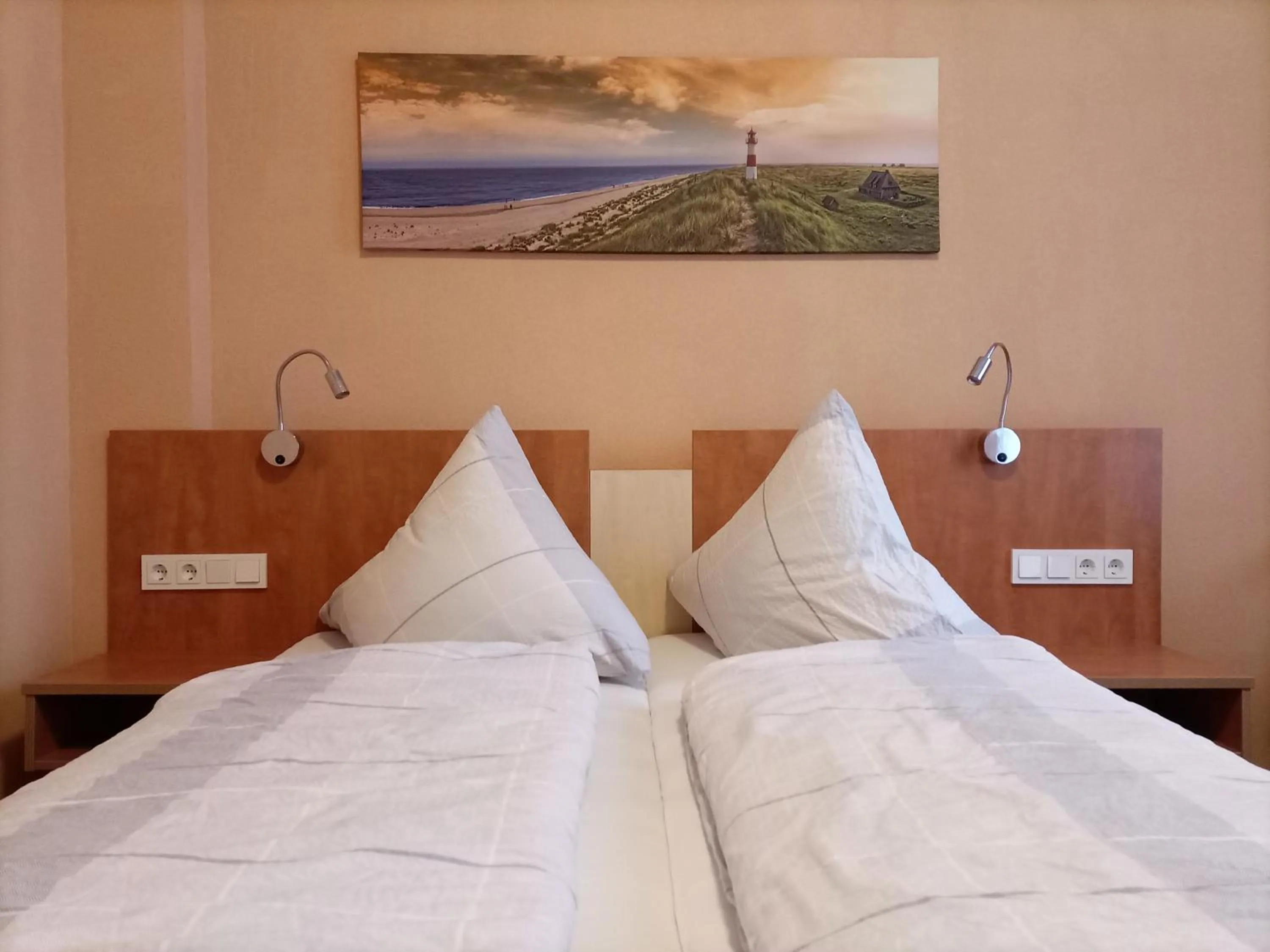 Bed in Hotel An der Karlstadt