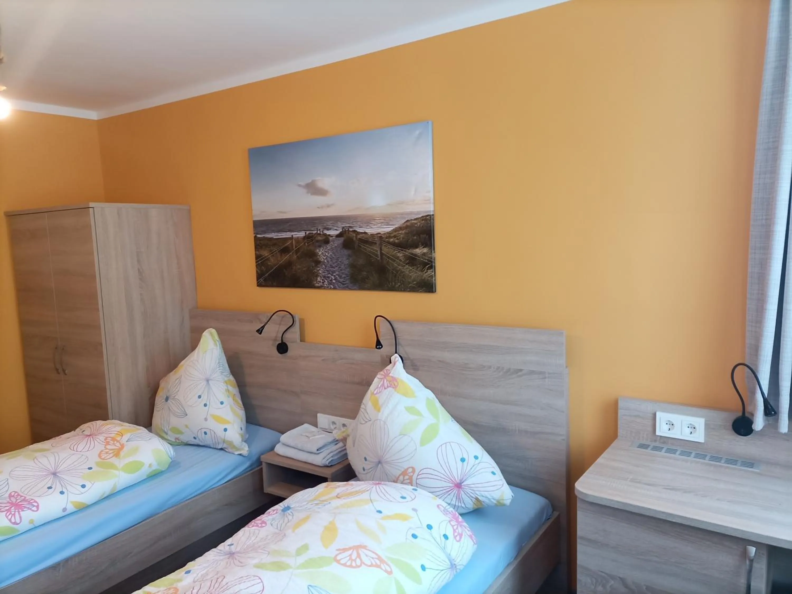 Bed in Hotel An der Karlstadt