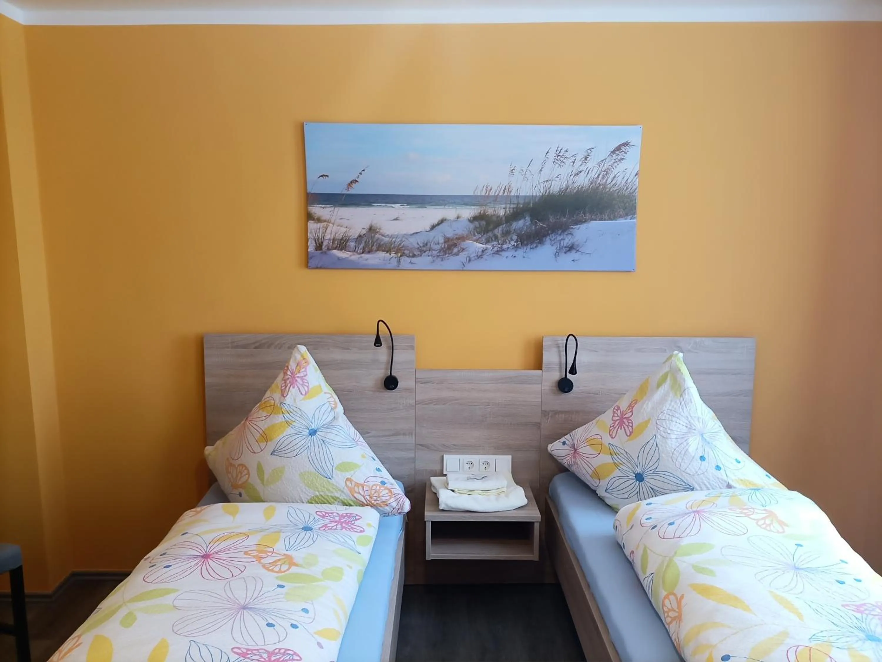 Bed in Hotel An der Karlstadt