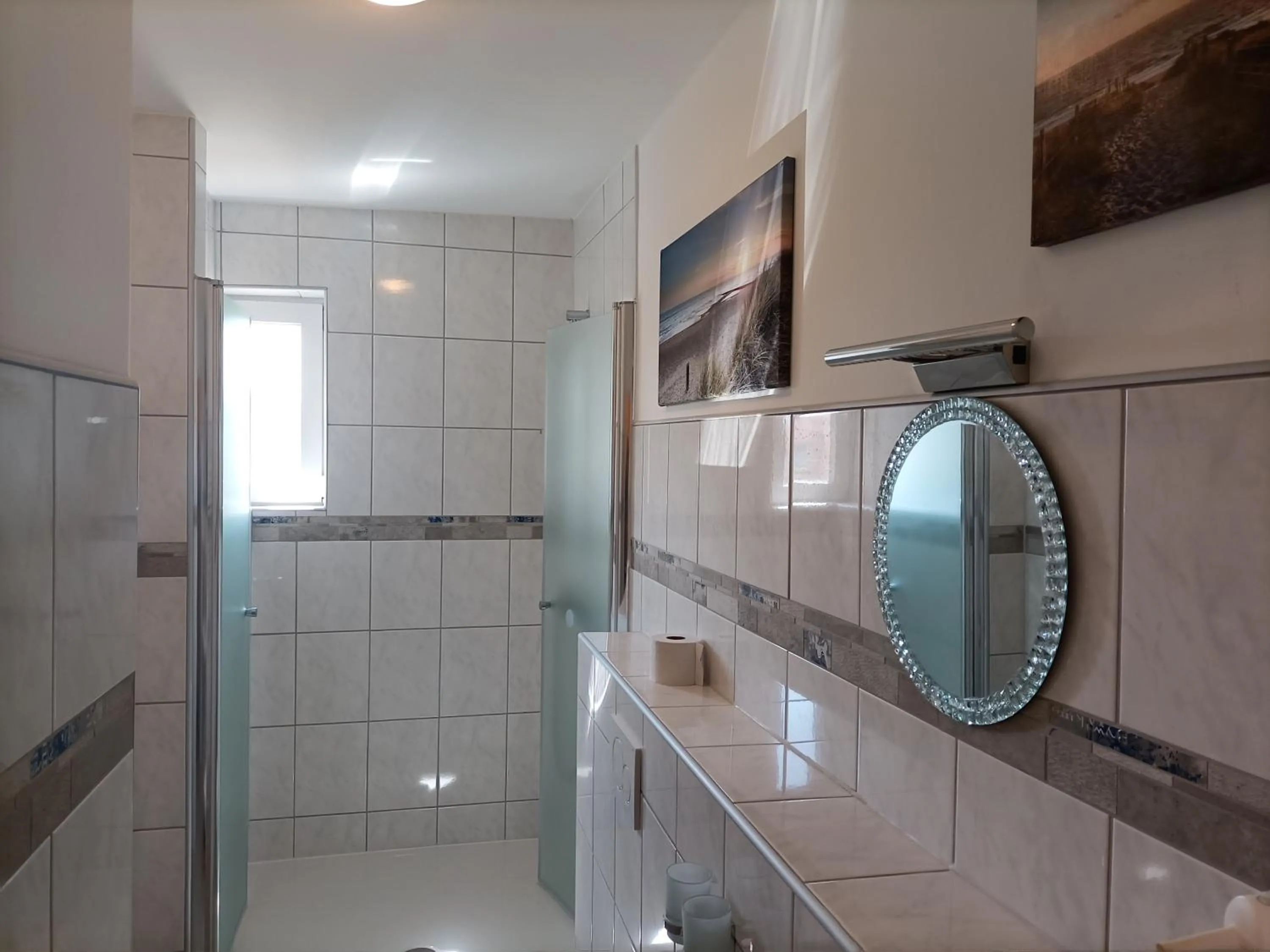 Shower in Hotel An der Karlstadt