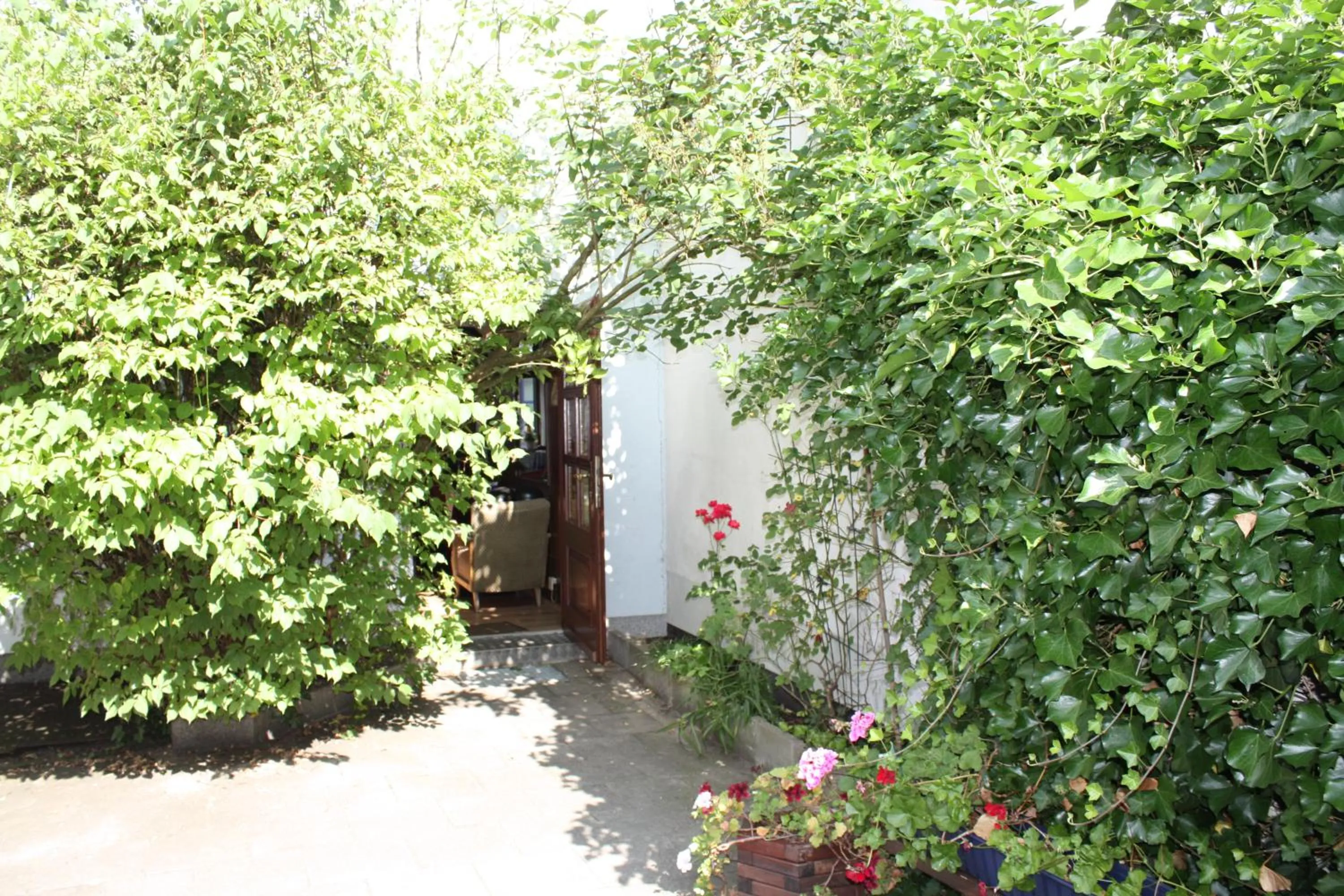 Patio in Hotel An der Karlstadt