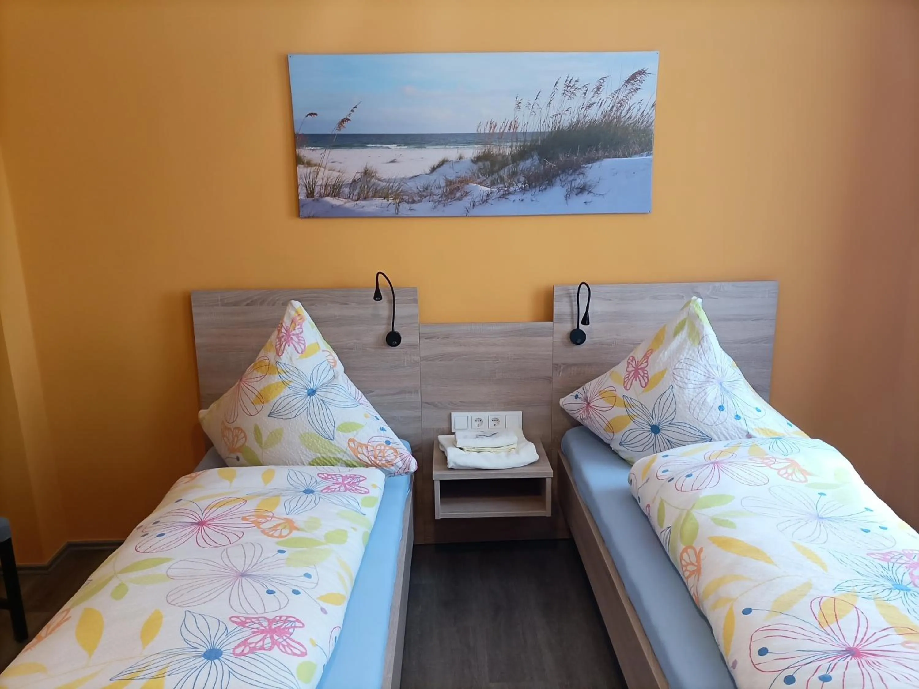 Bed in Hotel An der Karlstadt