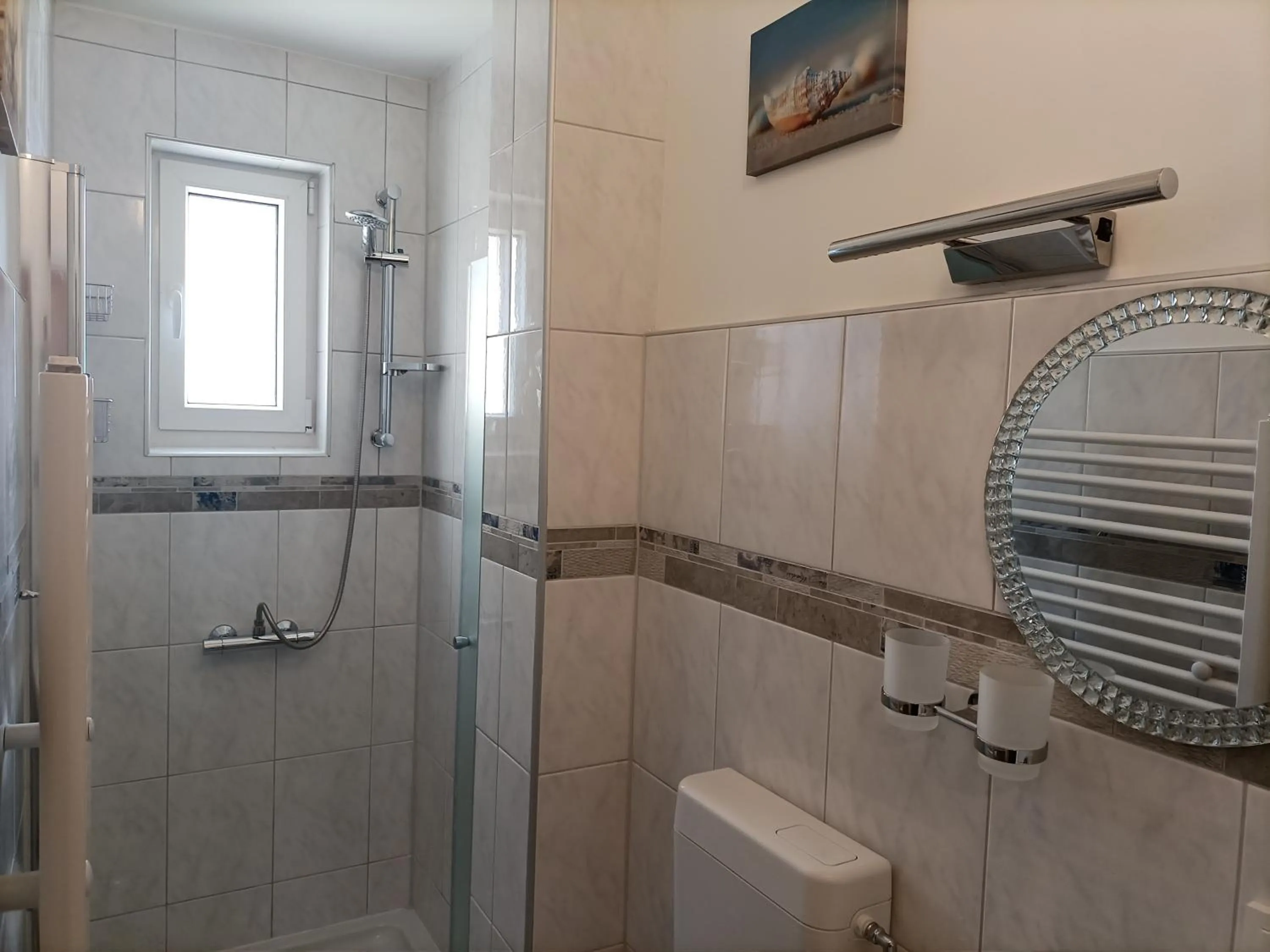 Bathroom in Hotel An der Karlstadt