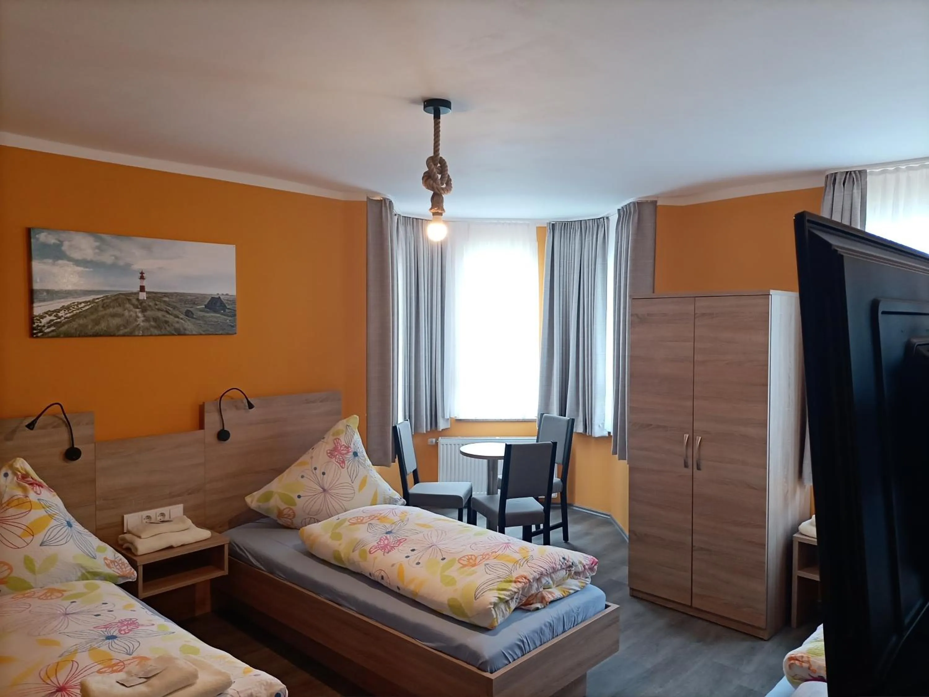 Bed in Hotel An der Karlstadt