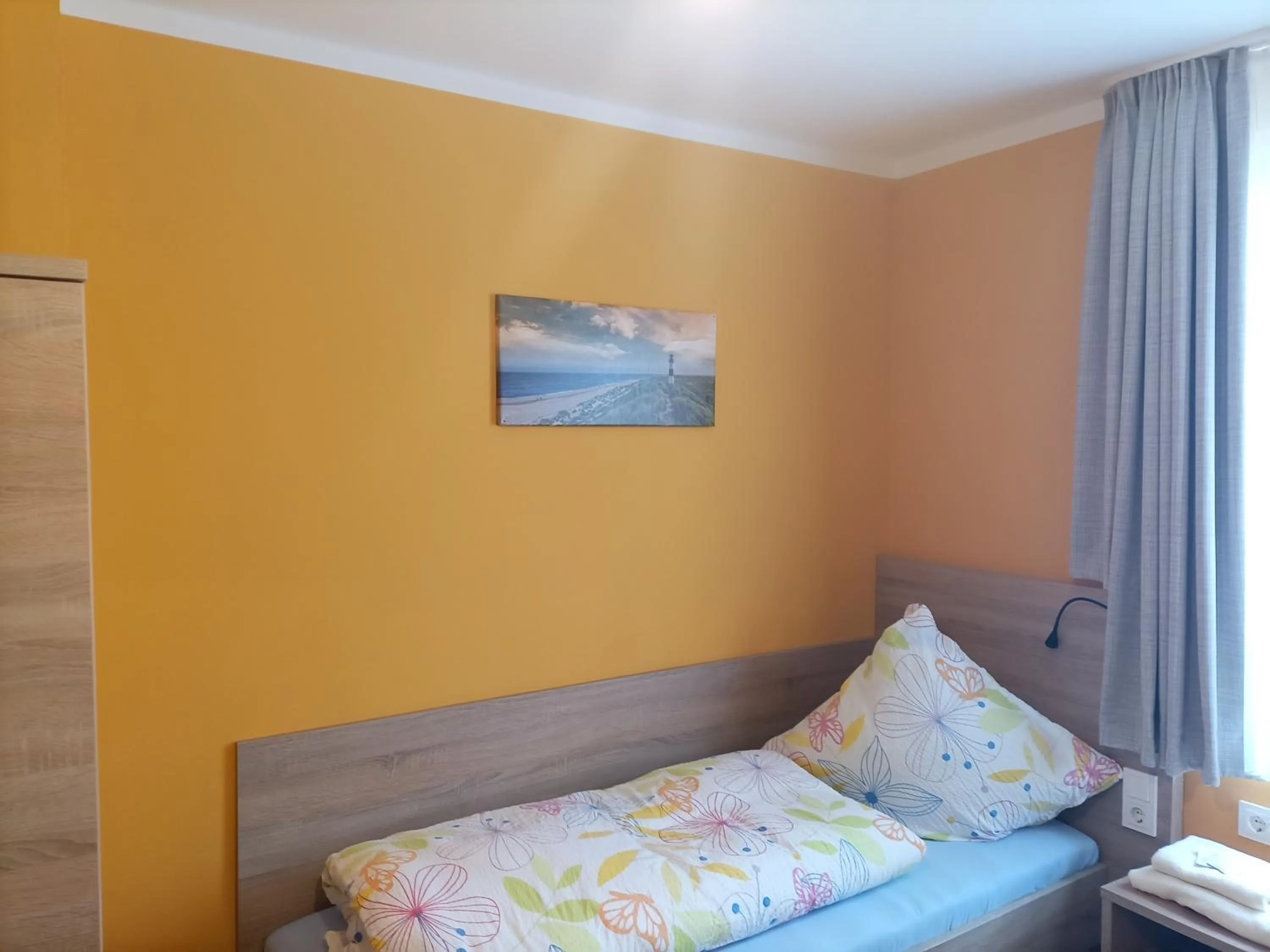 Bed in Hotel An der Karlstadt