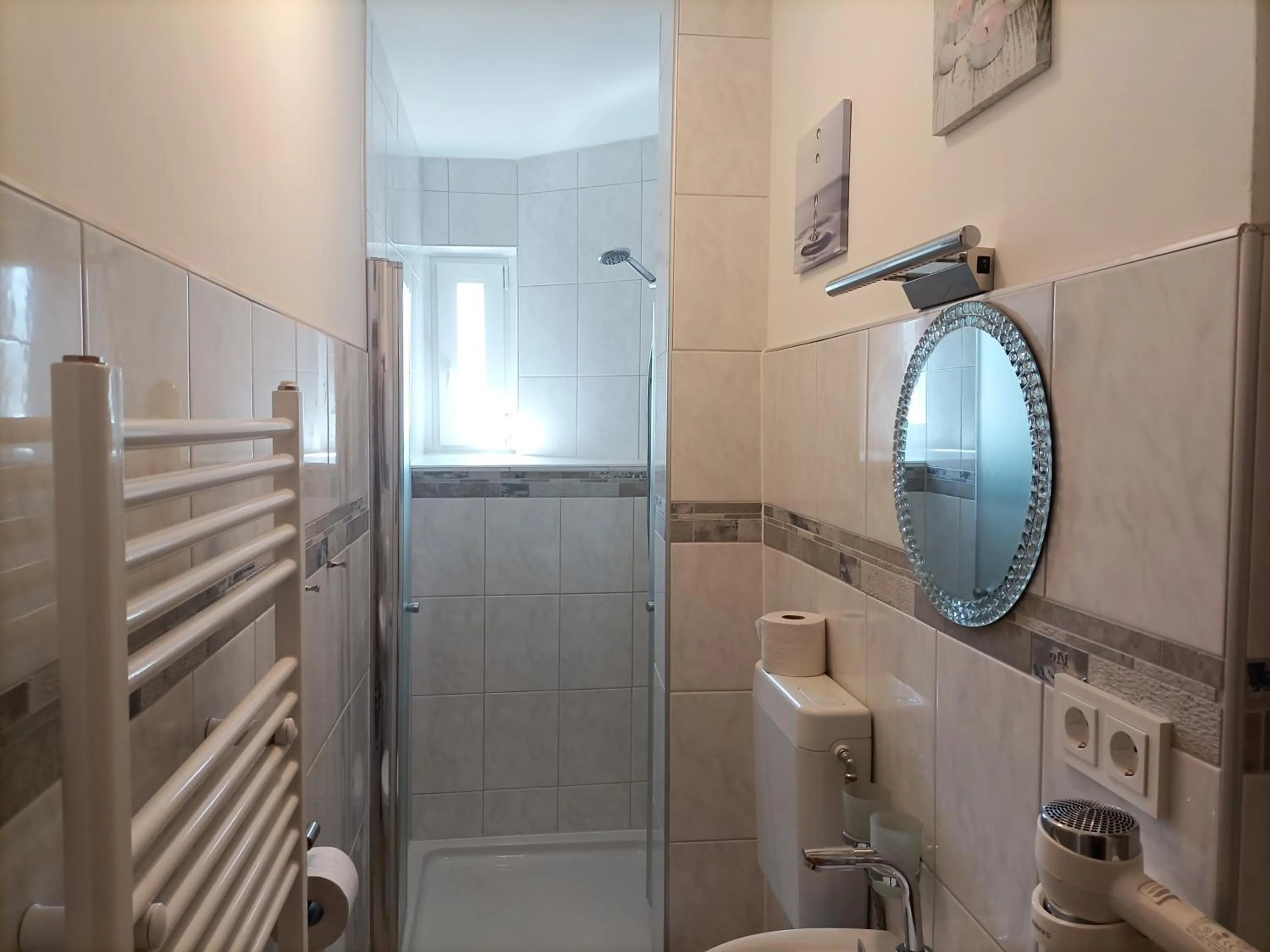 Bathroom in Hotel An der Karlstadt