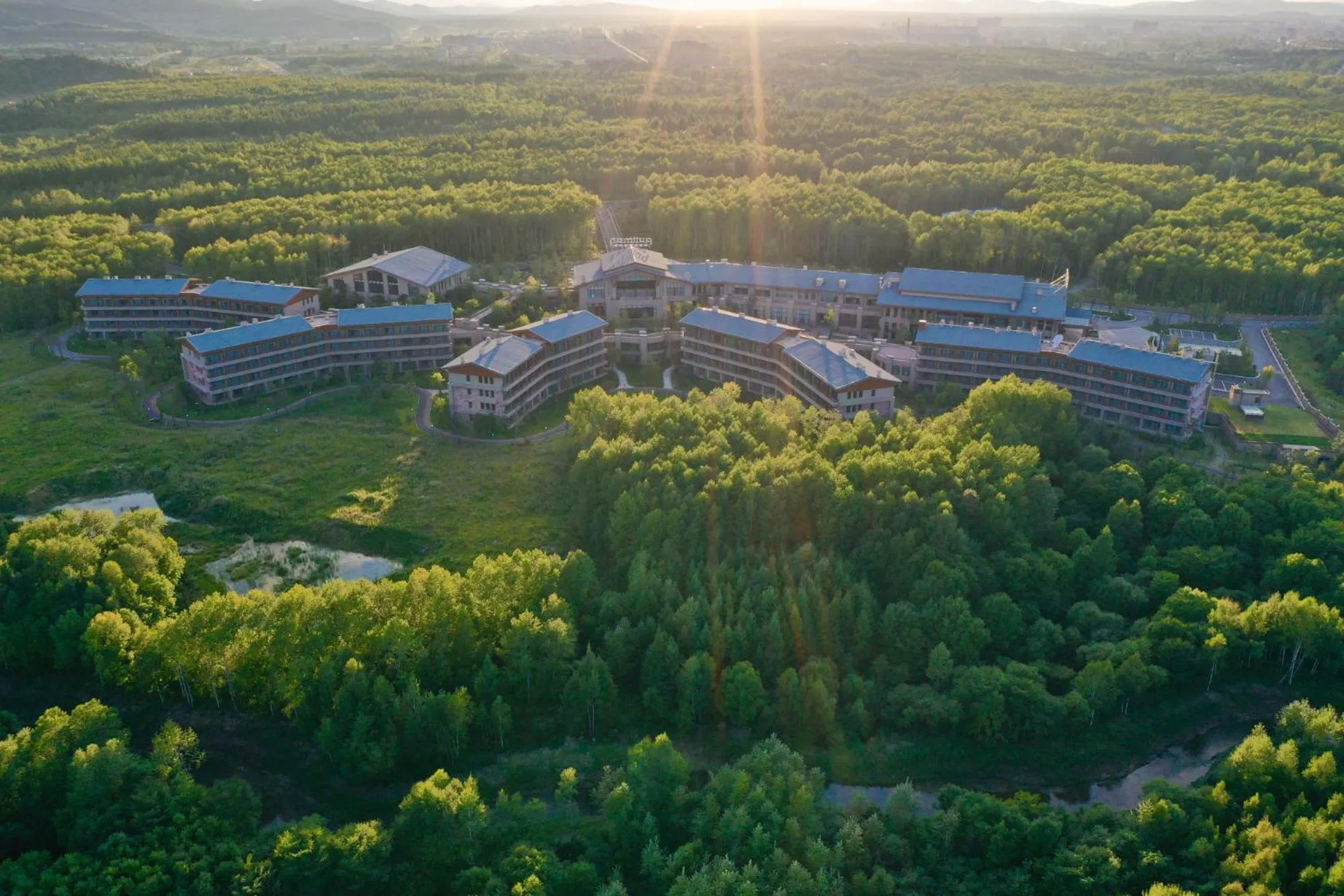 Bird's eye view in Pullman Changbaishan Resort
