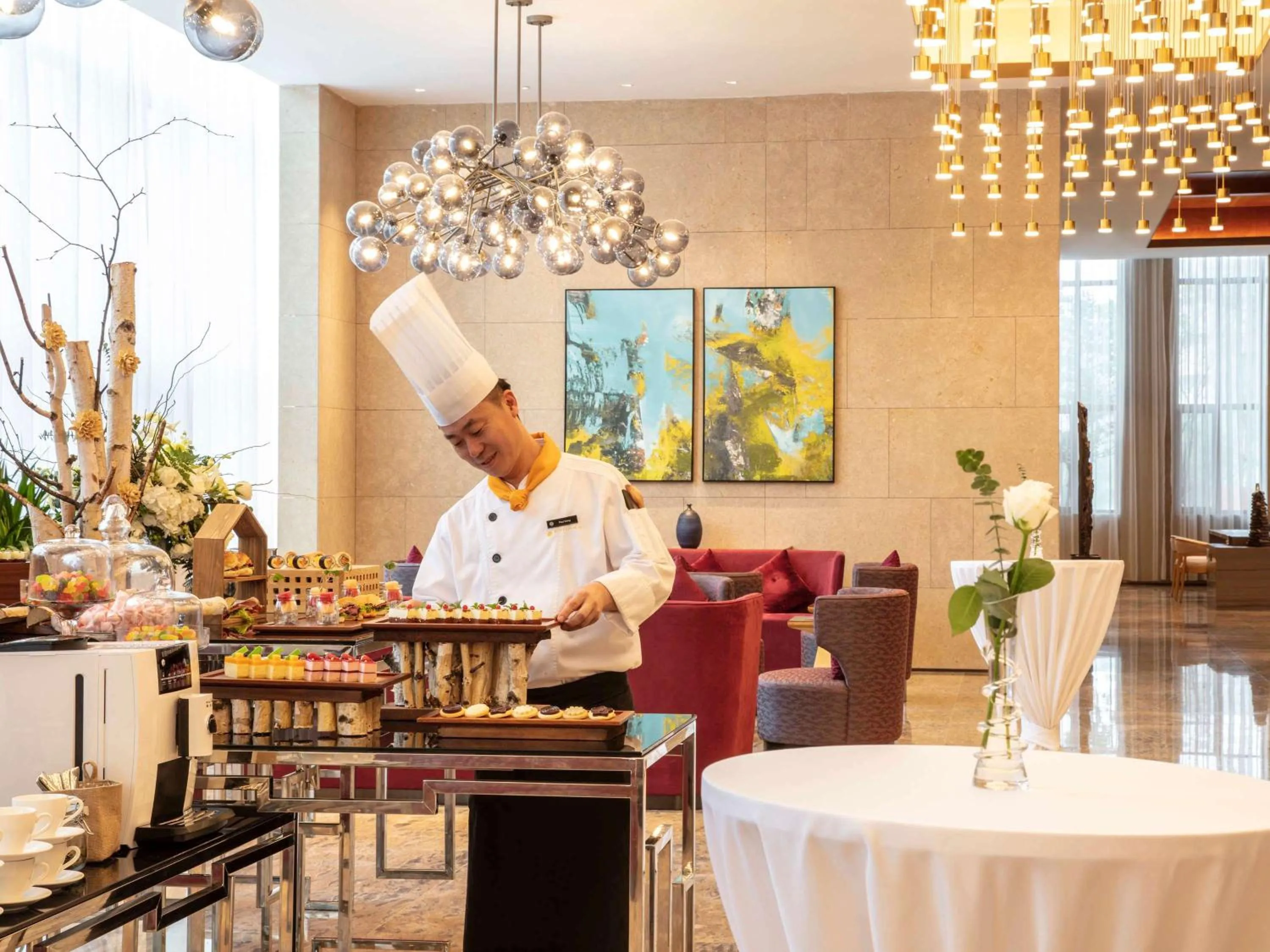 On site in Pullman Changbaishan Resort