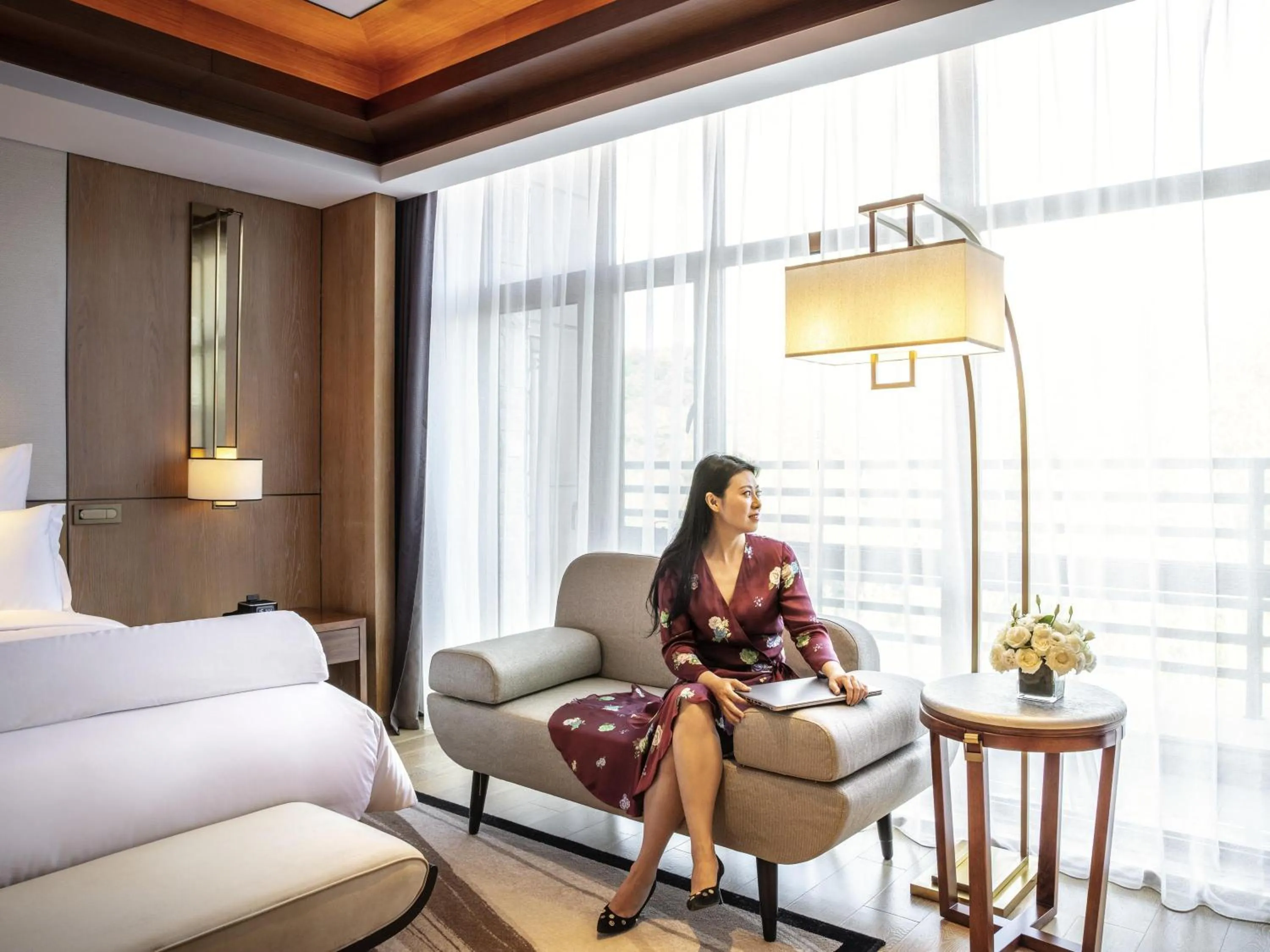 Bedroom, Bed in Pullman Changbaishan Resort