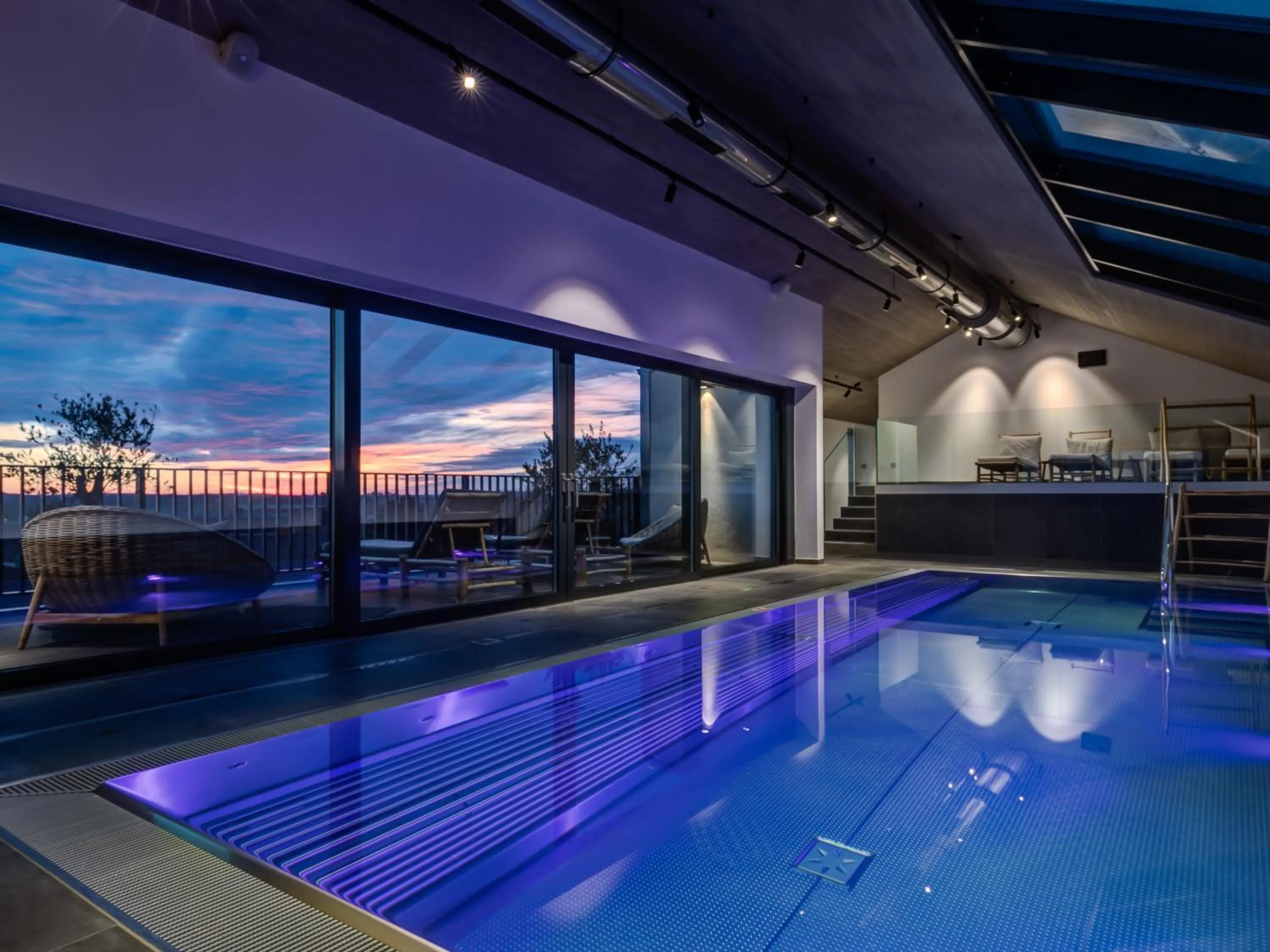 Swimming pool in Wellness Hotel Volarik