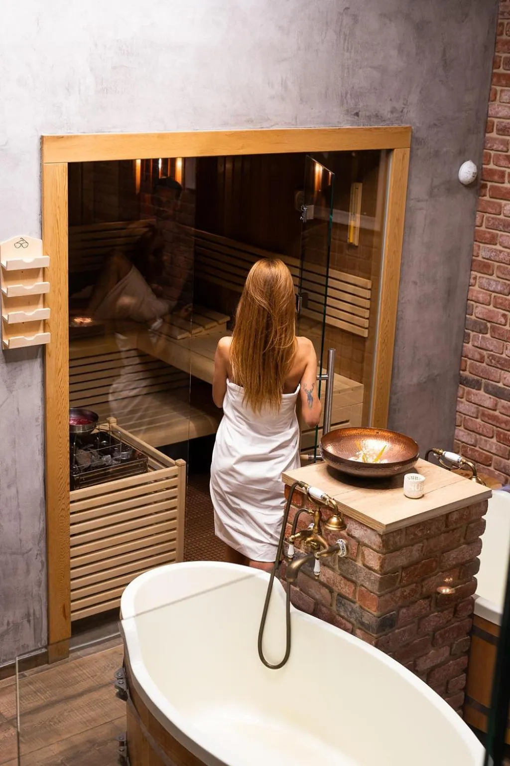 Sauna in Wellness Hotel Volarik