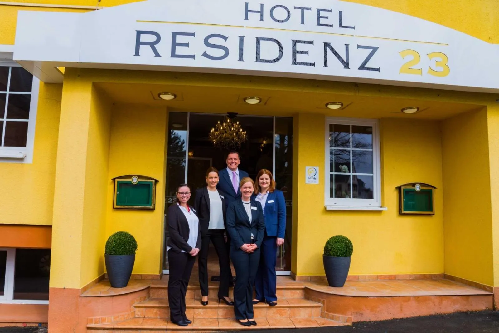 Facade/entrance in Hotel Residenz23