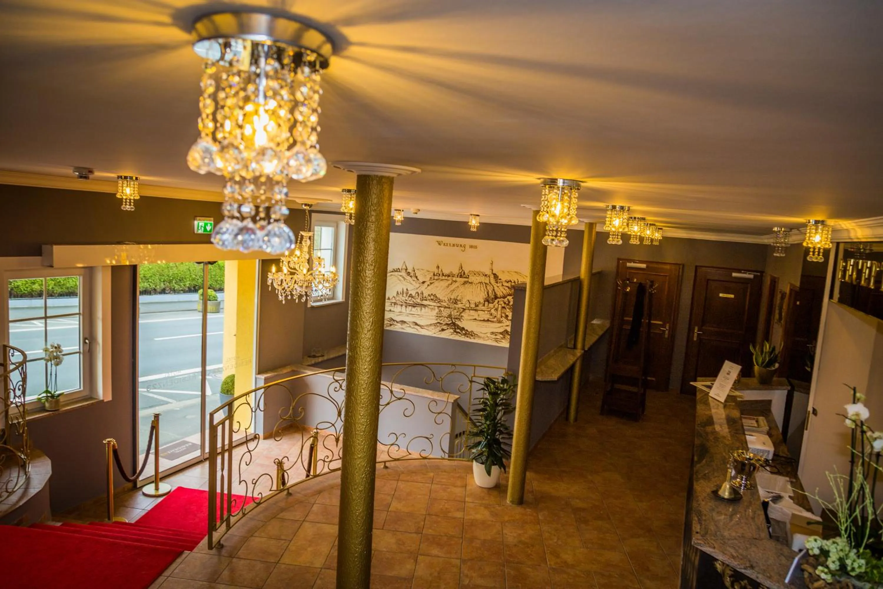 Lobby or reception in Hotel Residenz23