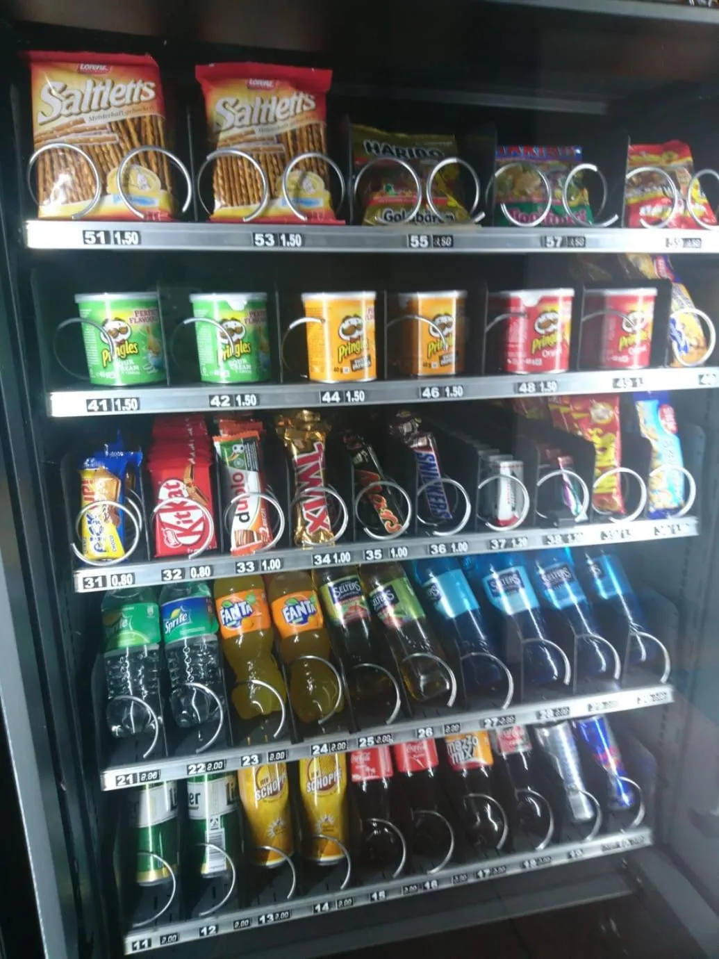 vending machine in Hotel Residenz23