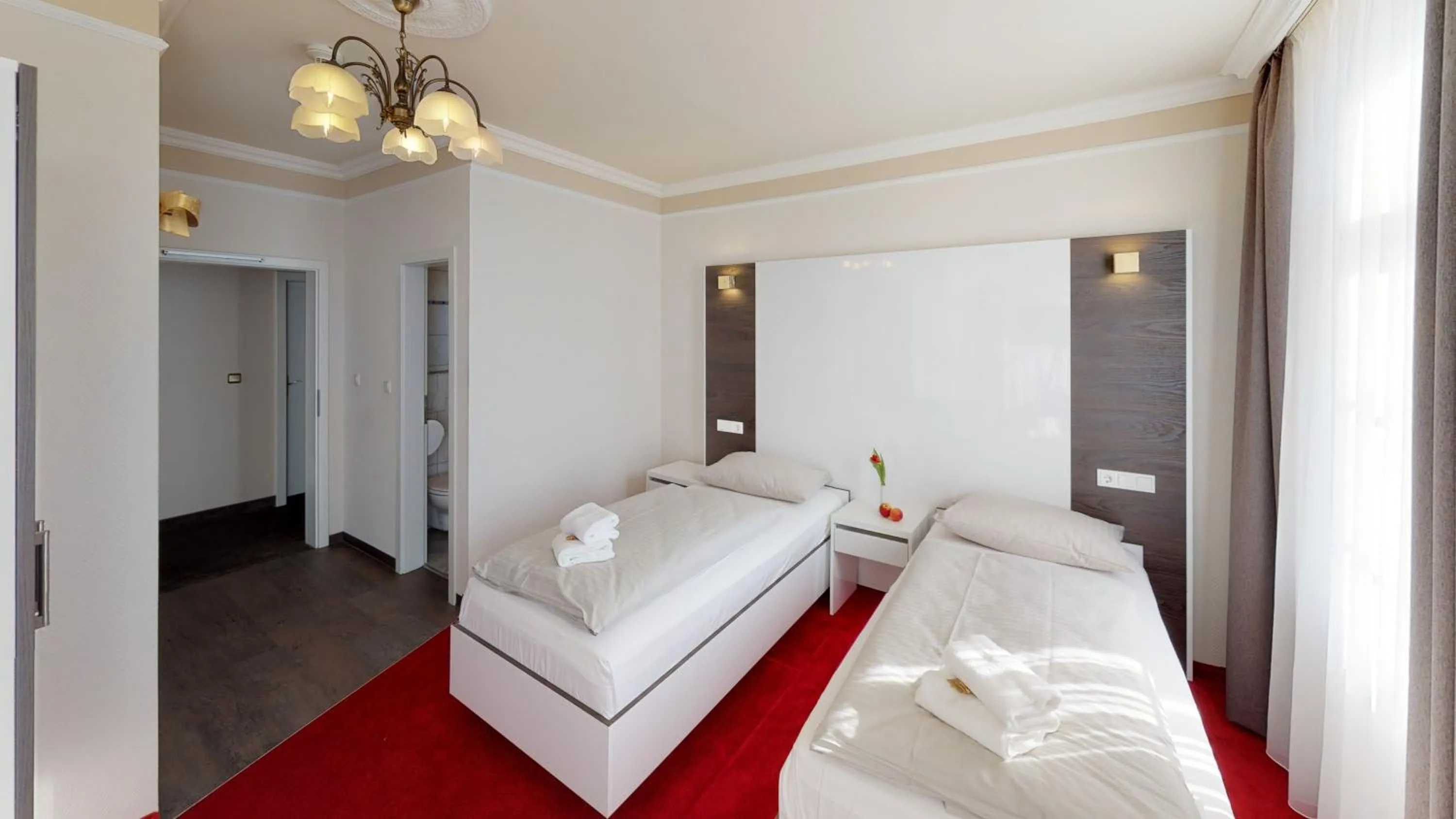 Photo of the whole room, Bed in Hotel Residenz23