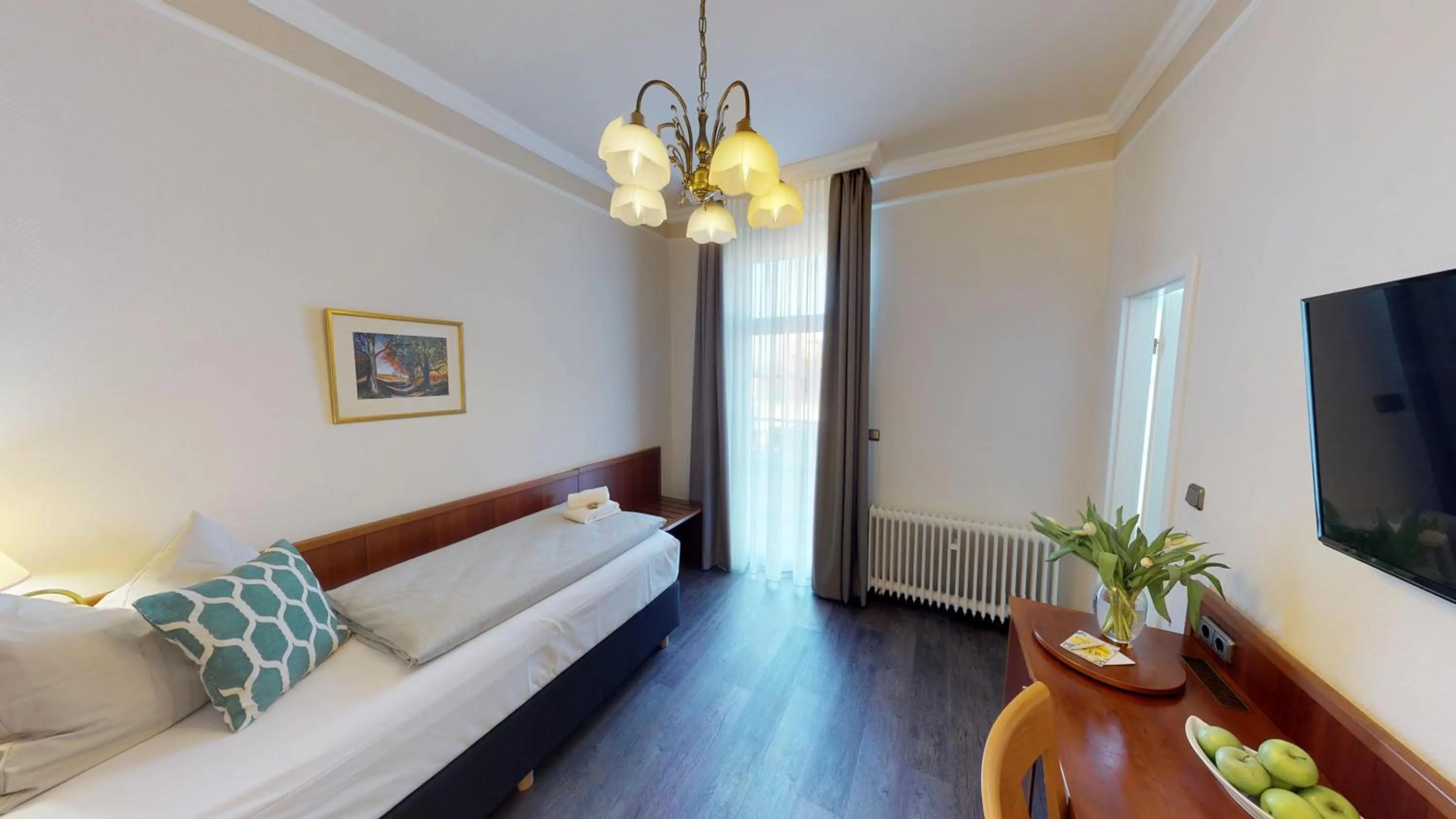 Photo of the whole room, Bed in Hotel Residenz23