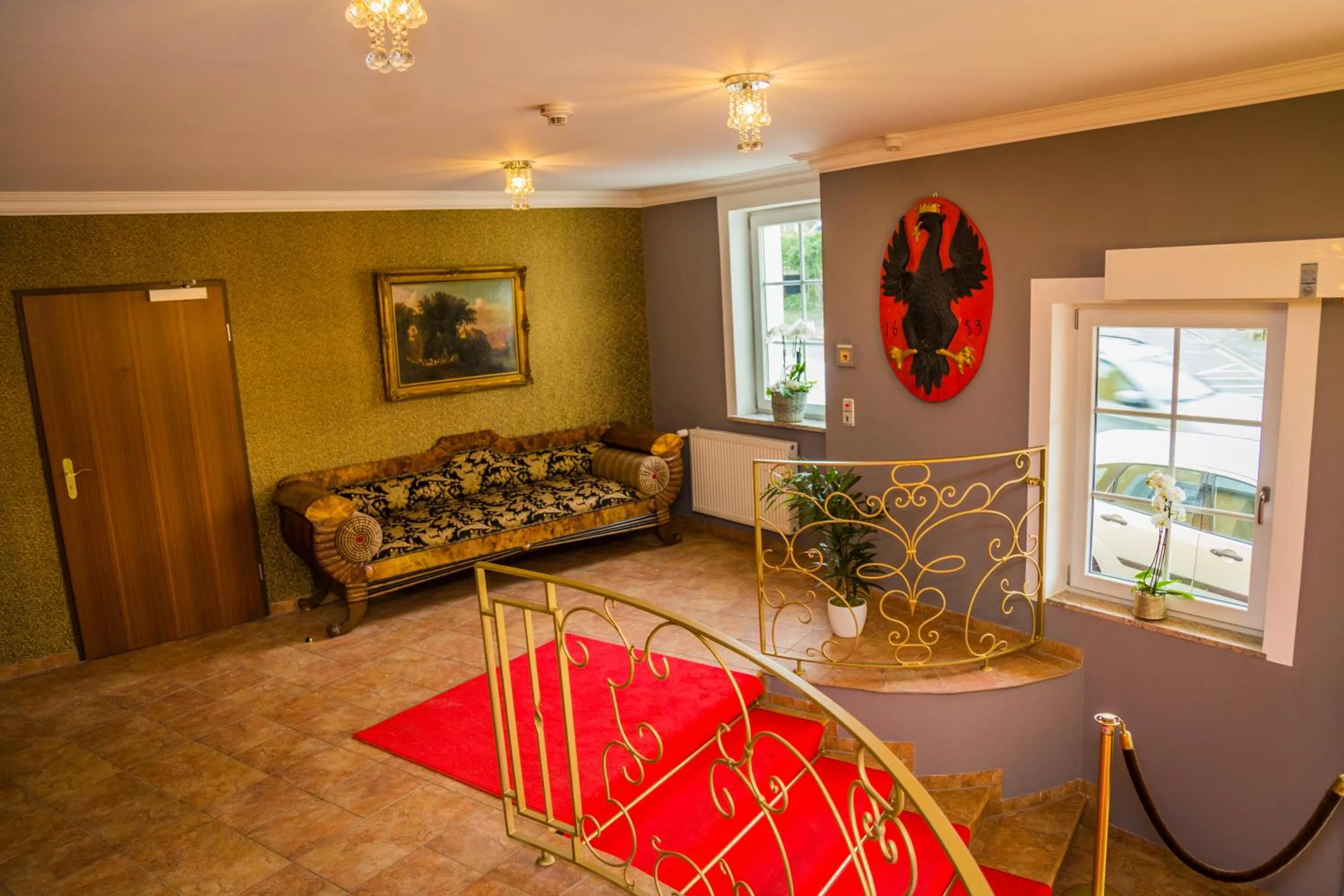 Lobby or reception in Hotel Residenz23