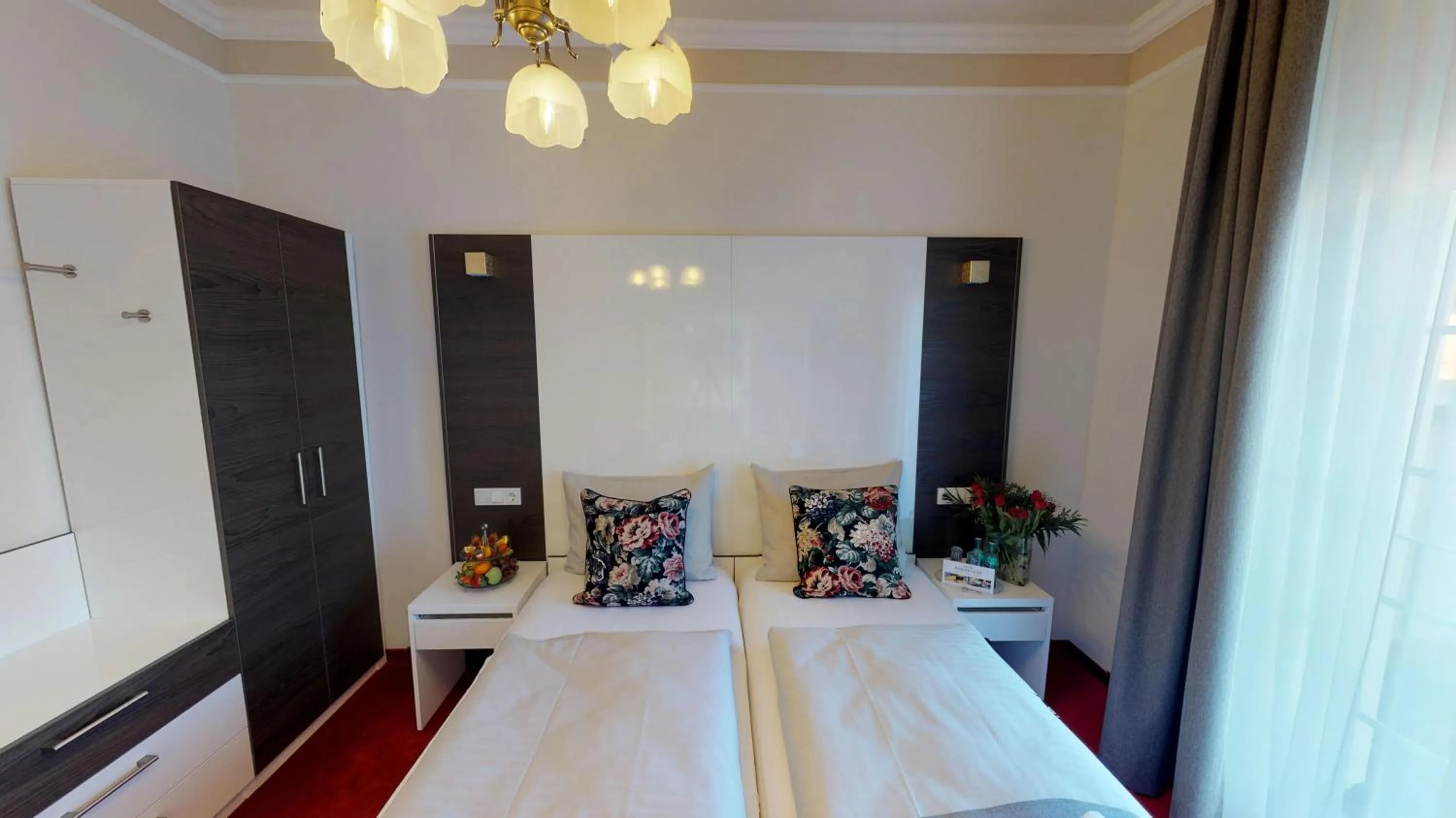 Photo of the whole room, Bed in Hotel Residenz23