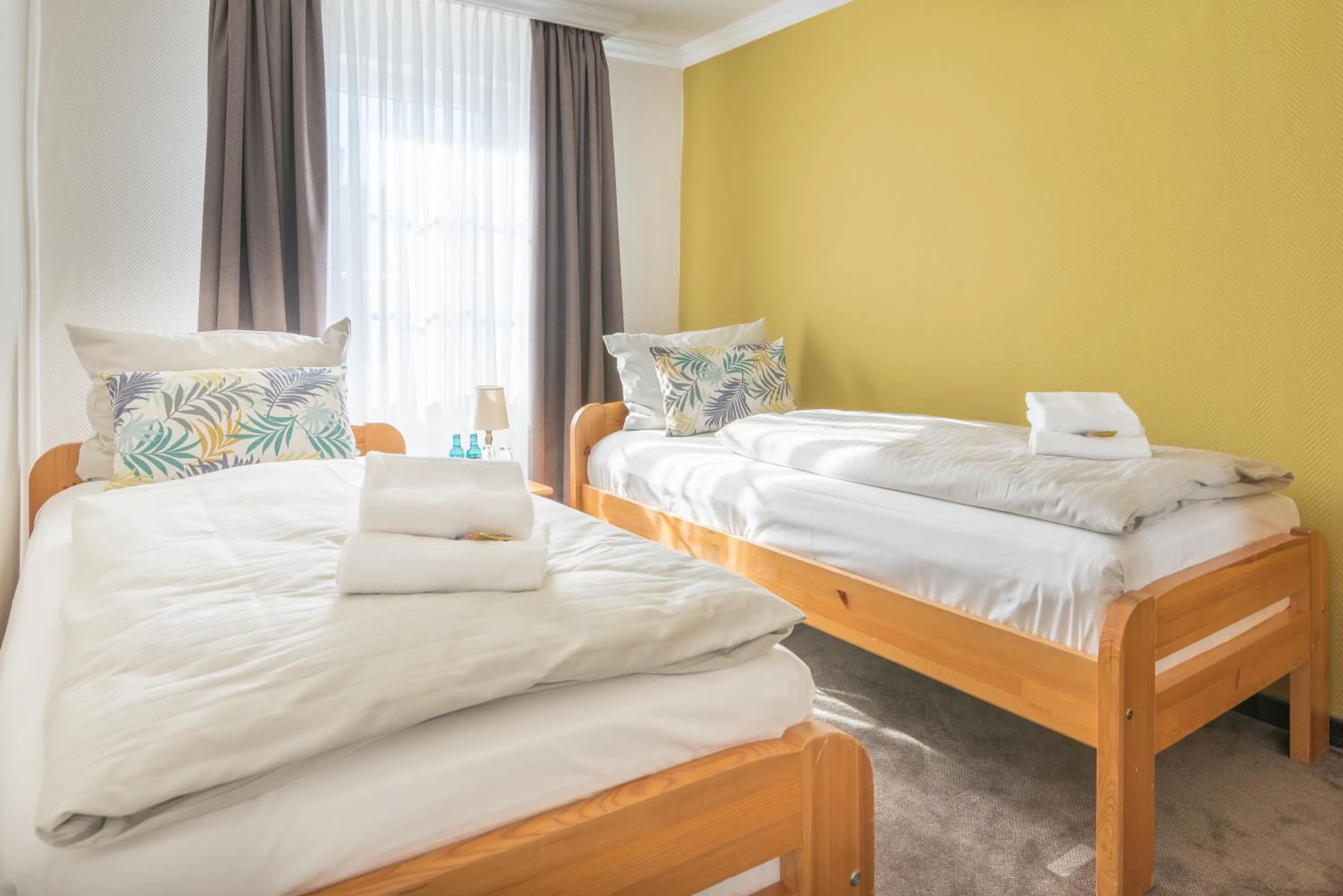 Bed in Hotel Residenz23