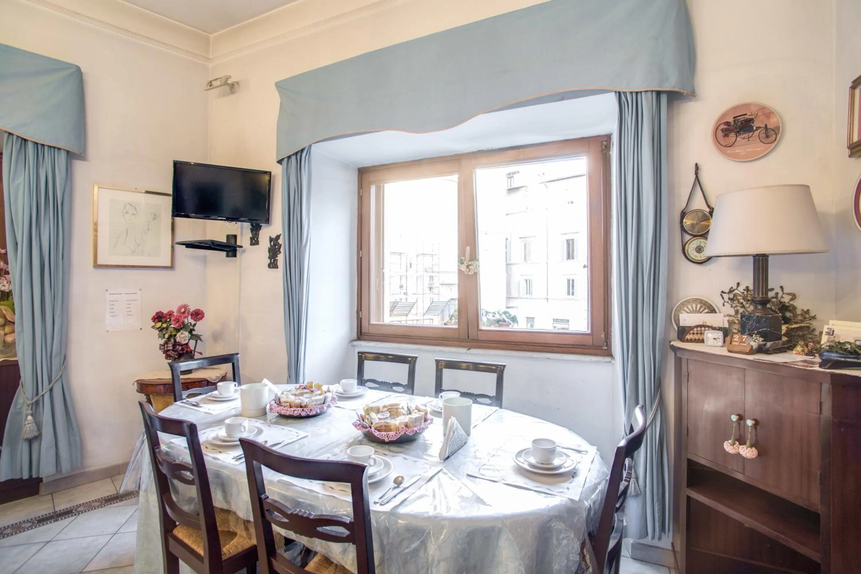 Dining area in Hotel Primavera