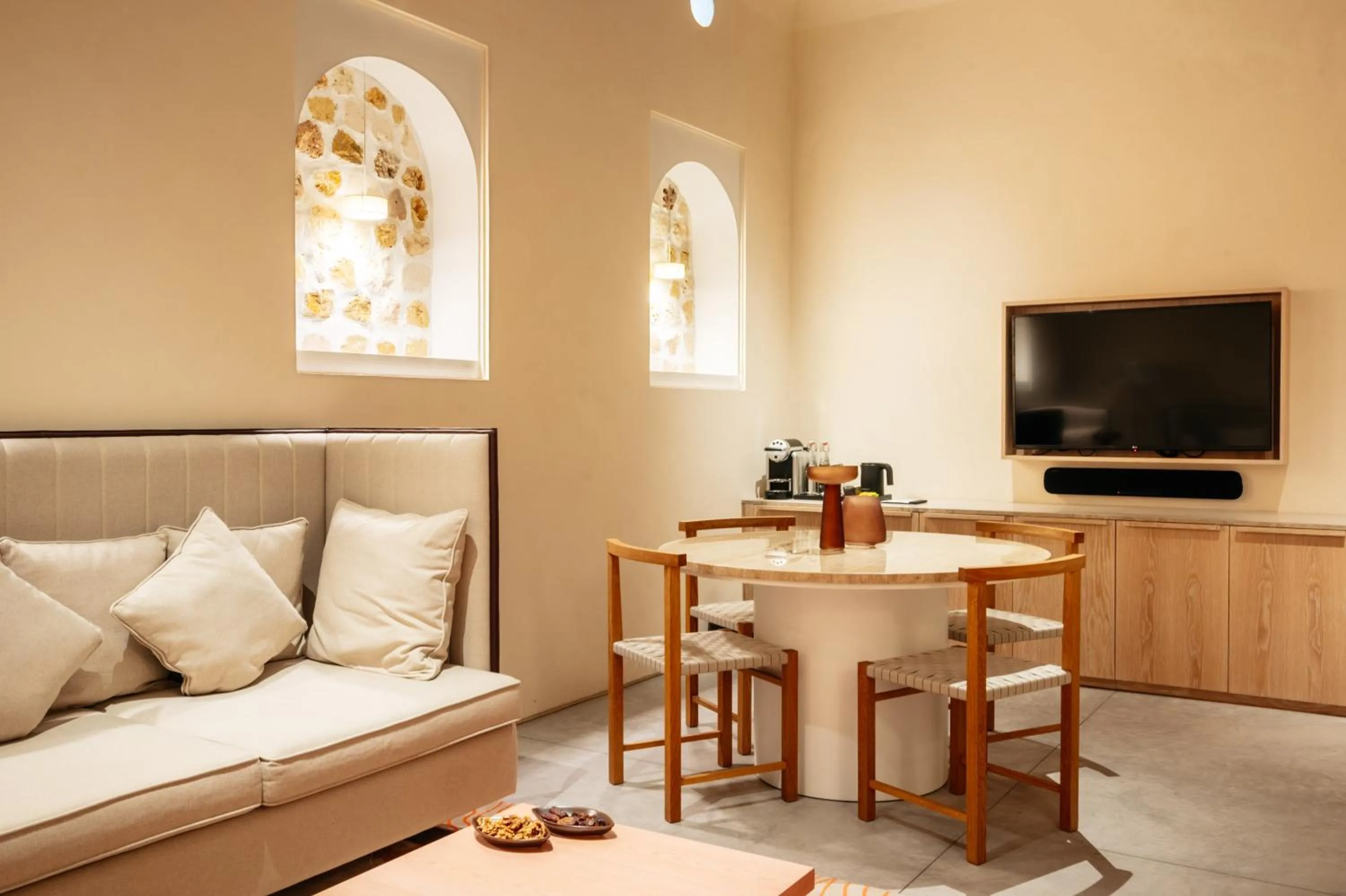 Living room in The Chedi Al Bait, Sharjah