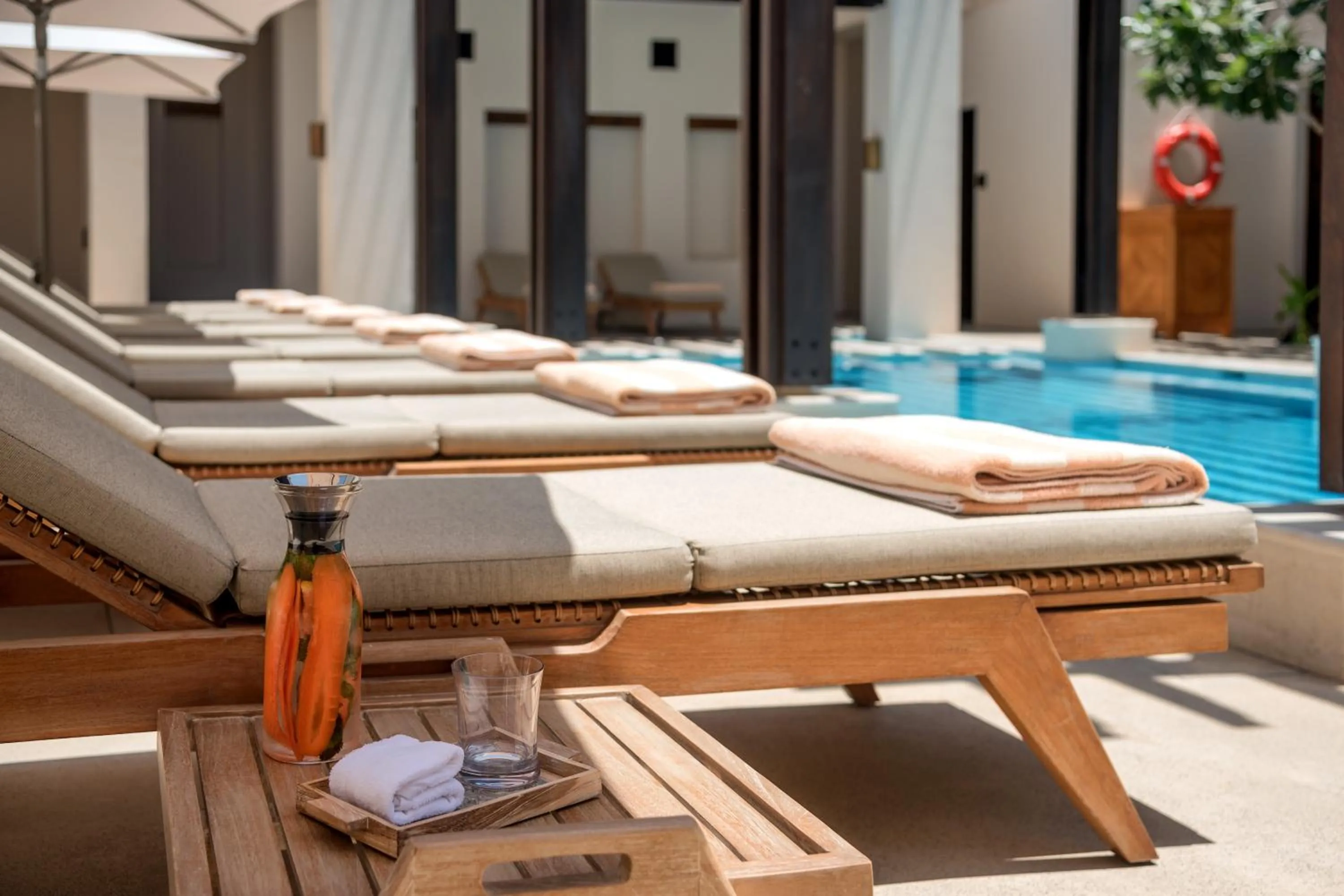 Swimming pool in The Chedi Al Bait, Sharjah
