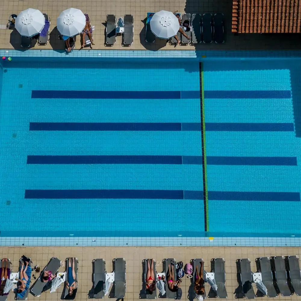 Swimming pool in Perkes Hotel Complex