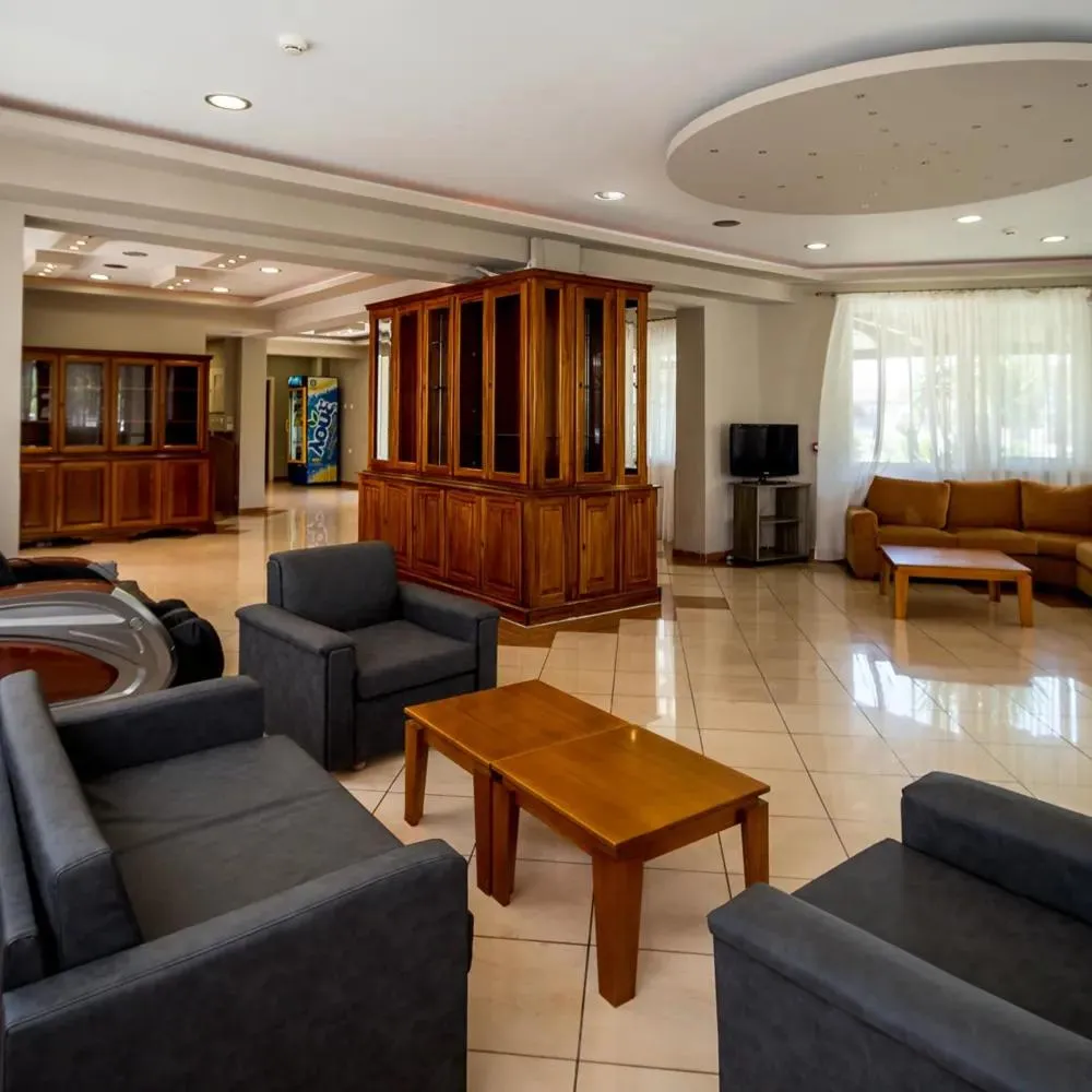 Lobby or reception in Perkes Hotel Complex