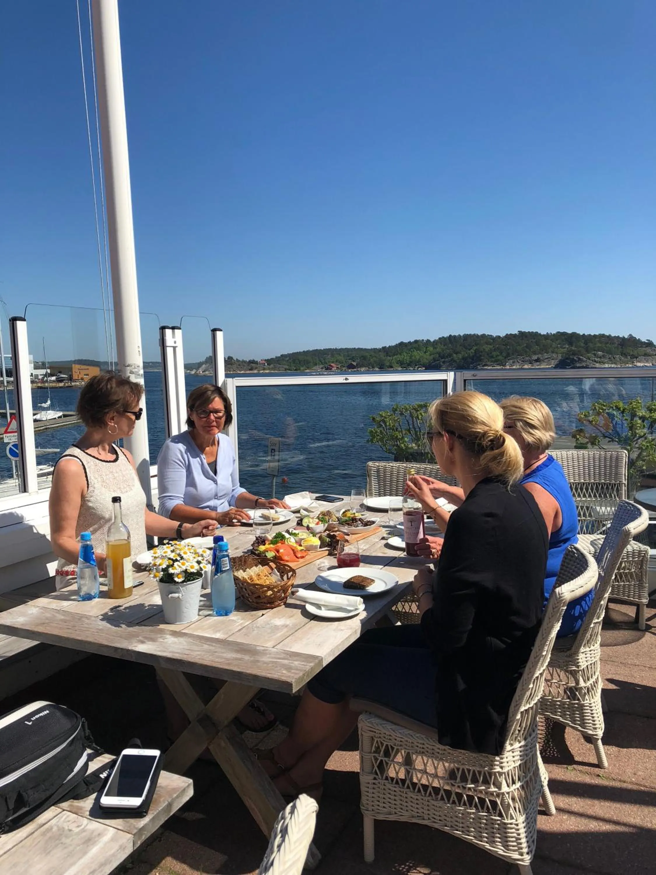 Balcony/Terrace in Risør Hotel