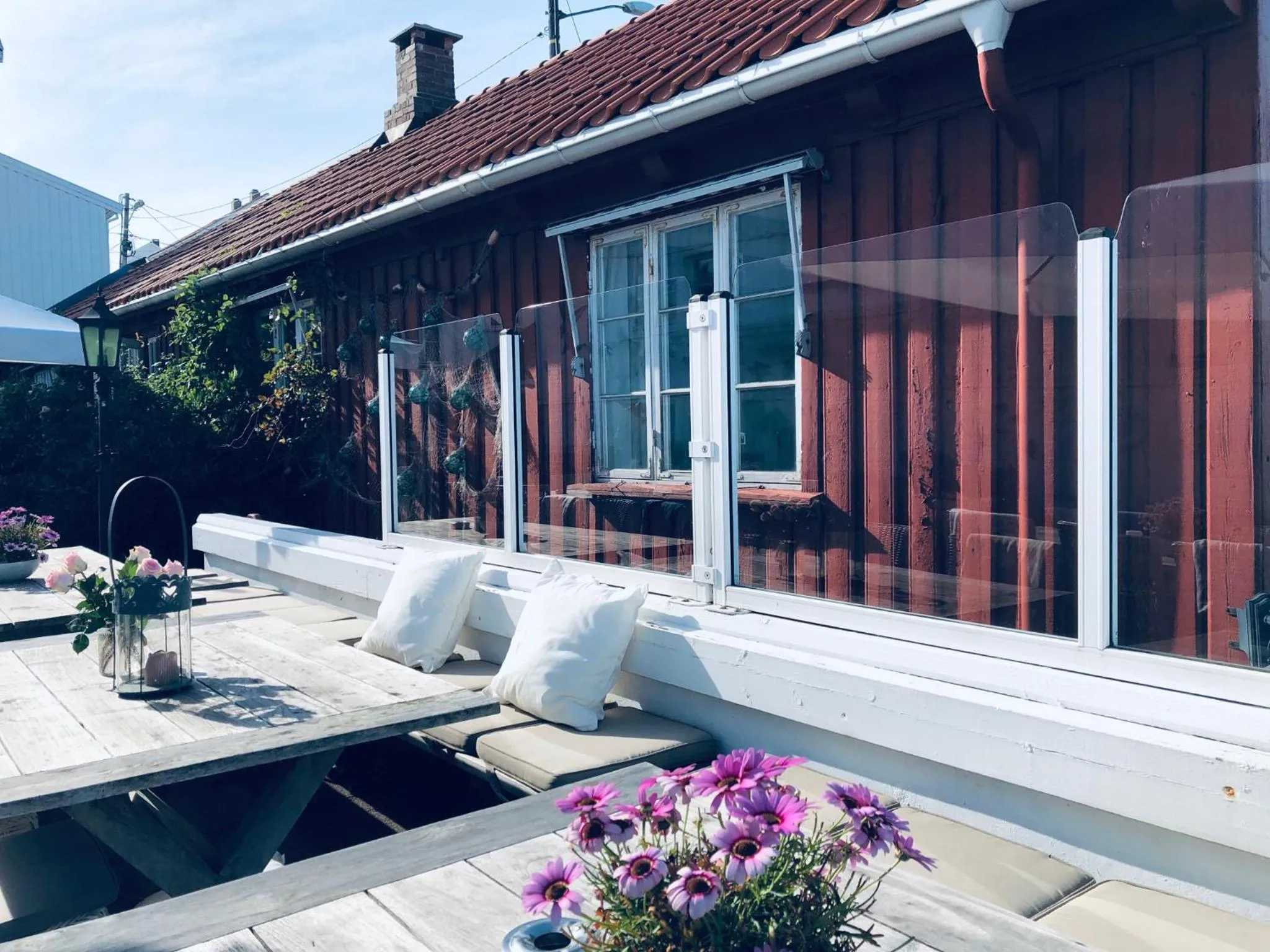 Patio in Risør Hotel