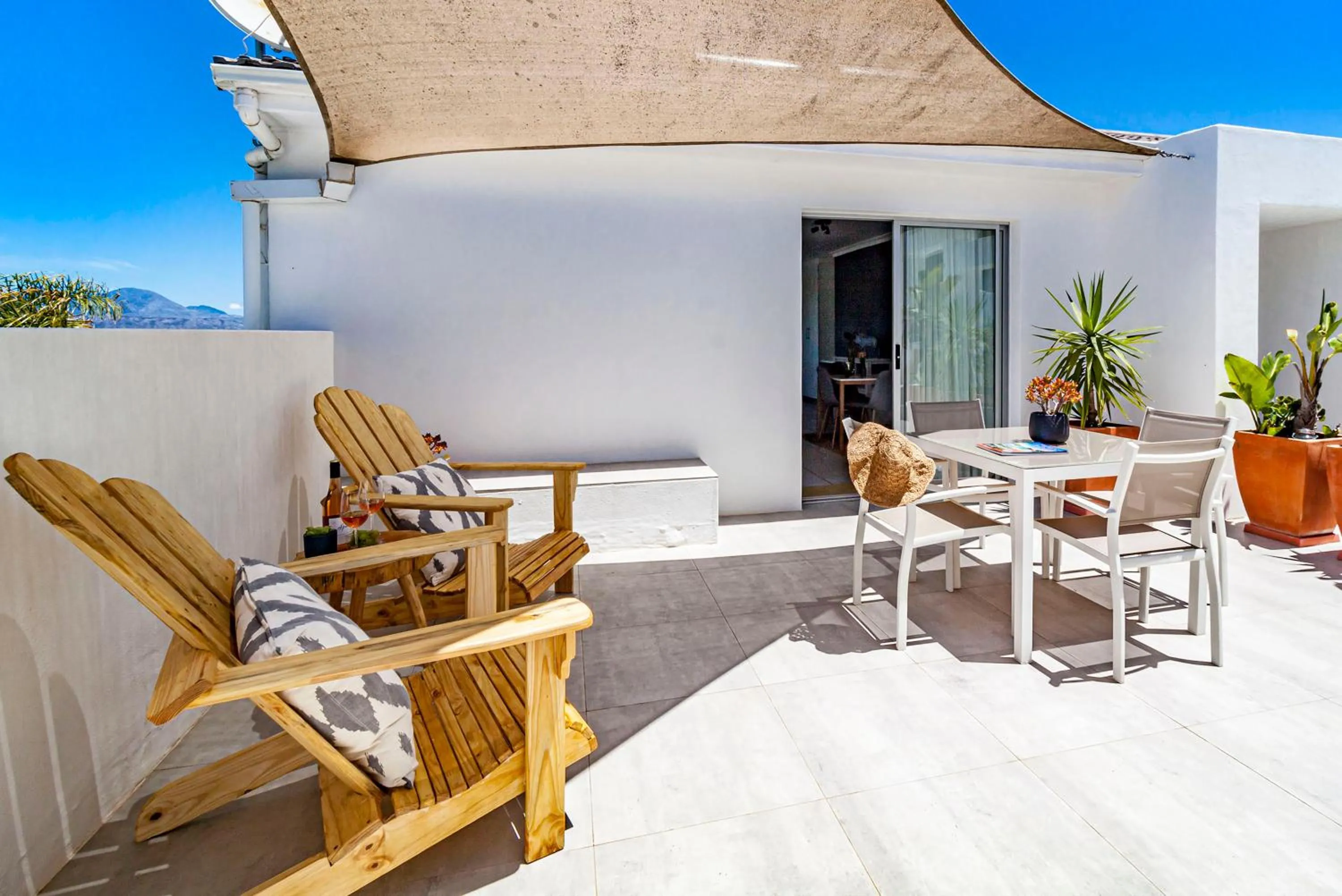 Balcony/Terrace in Morgen Guesthouse Somerset West