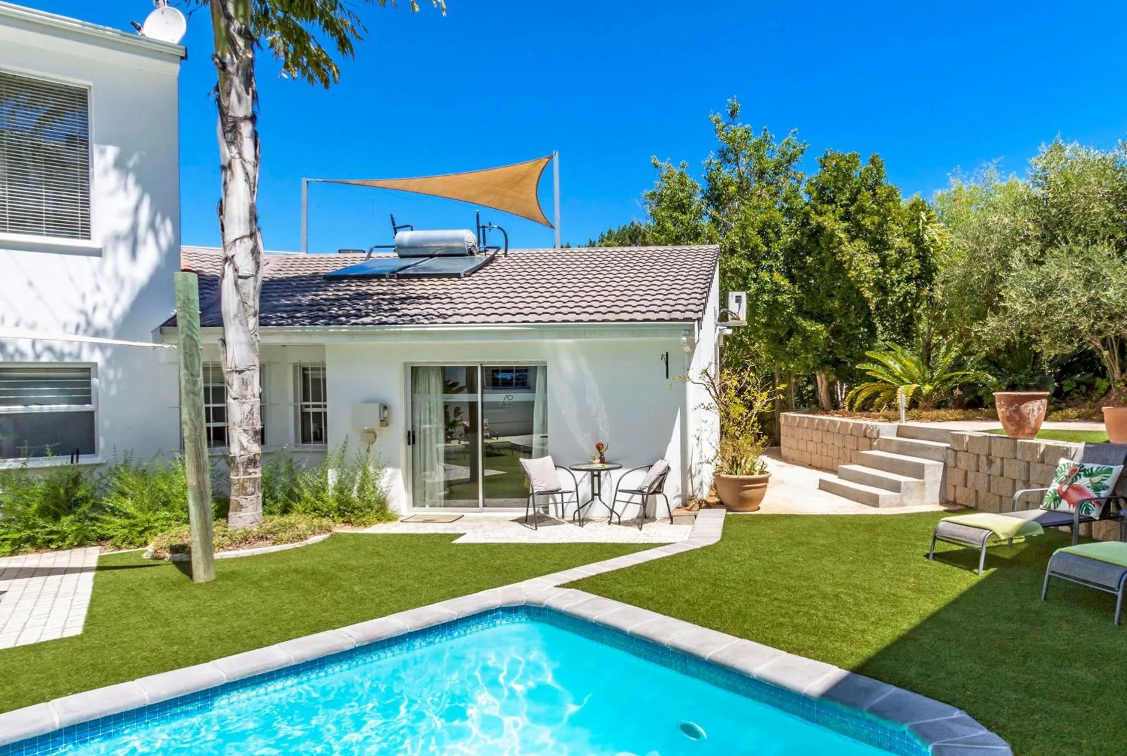 Balcony/Terrace in Morgen Guesthouse Somerset West