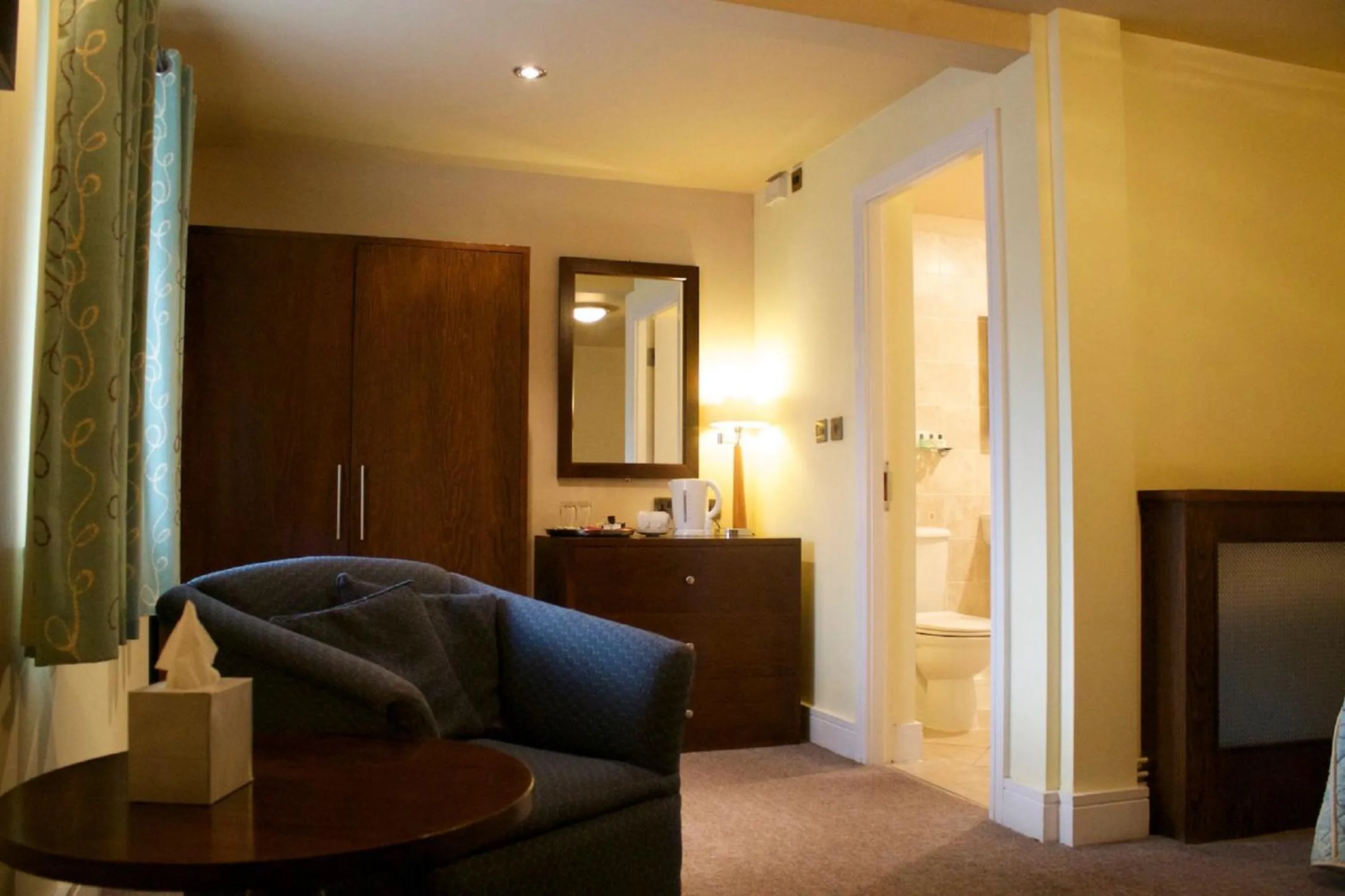 Seating area in The Plough Inn & Restaurant