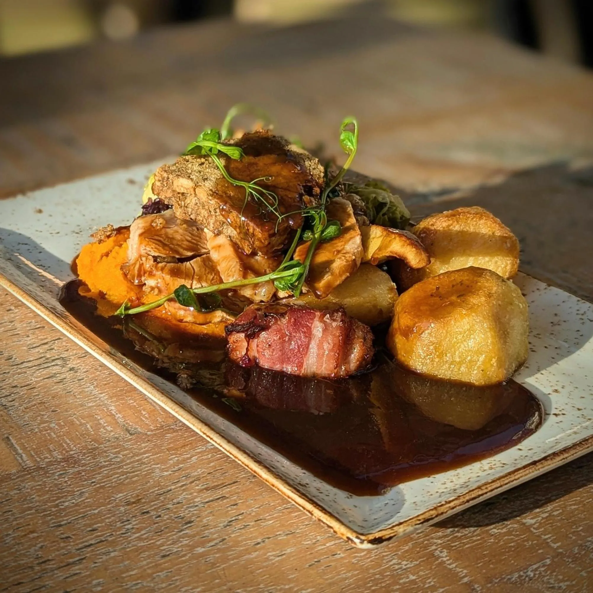 Food in The Plough Inn & Restaurant