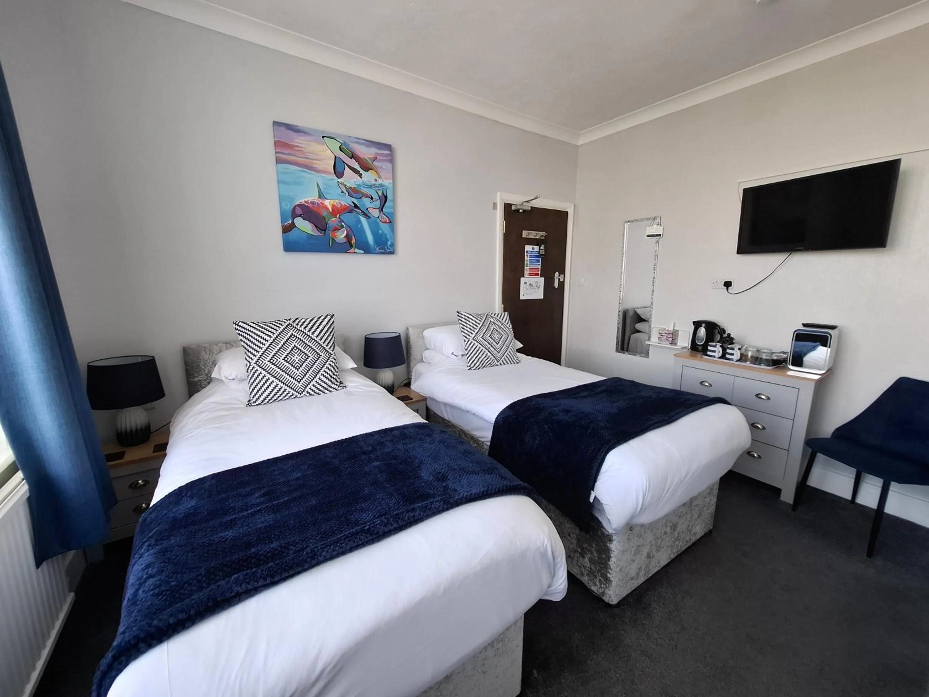 Bed in Westbrook Lodge Guest House