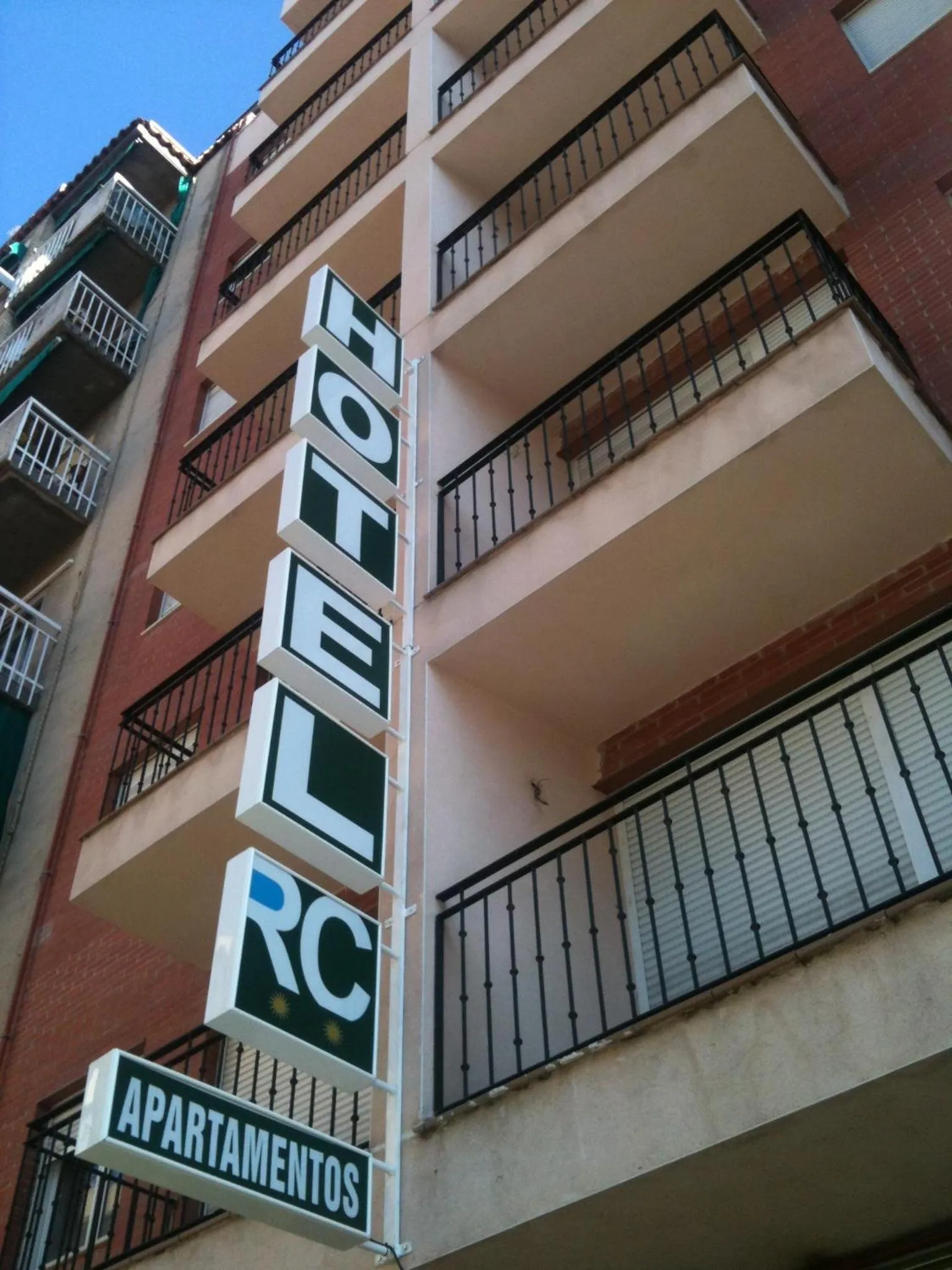 Facade/entrance in Hotel RC Ramon y Cajal