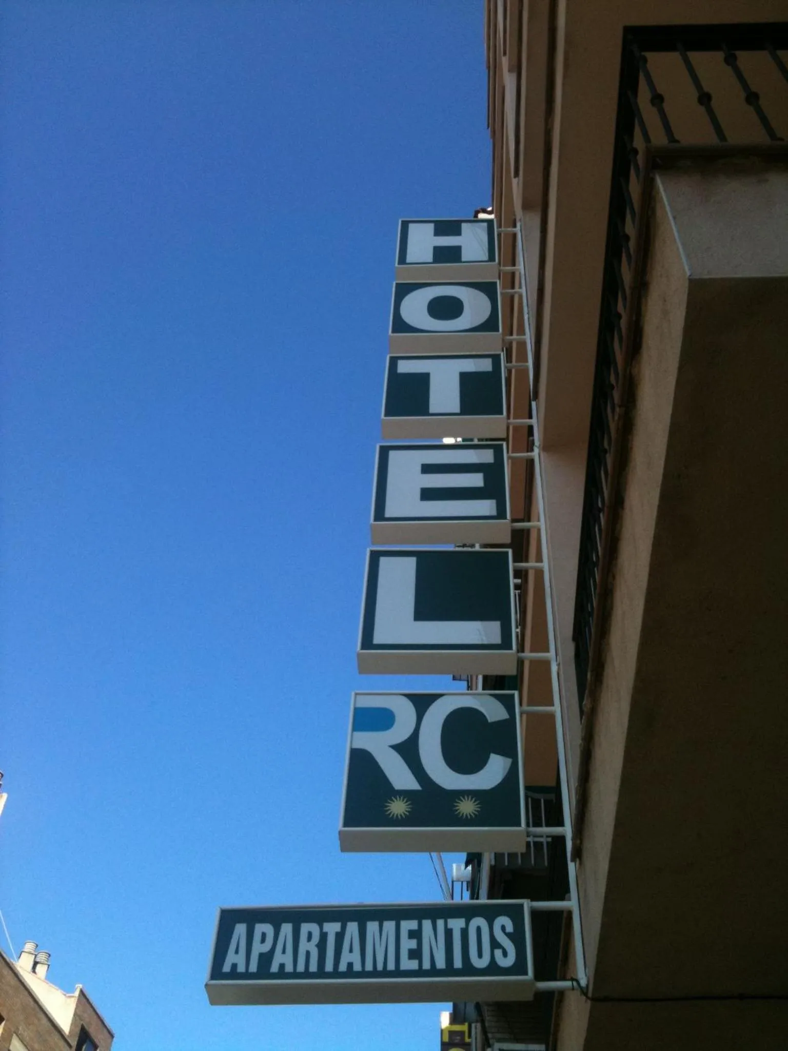 Facade/entrance in Hotel RC Ramon y Cajal