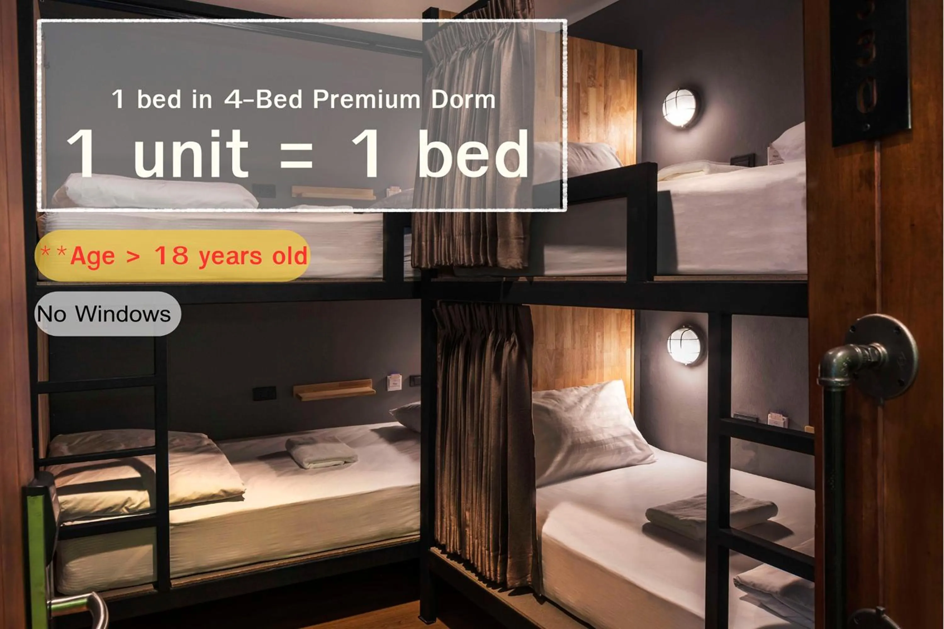 Bed in Timber Hostel