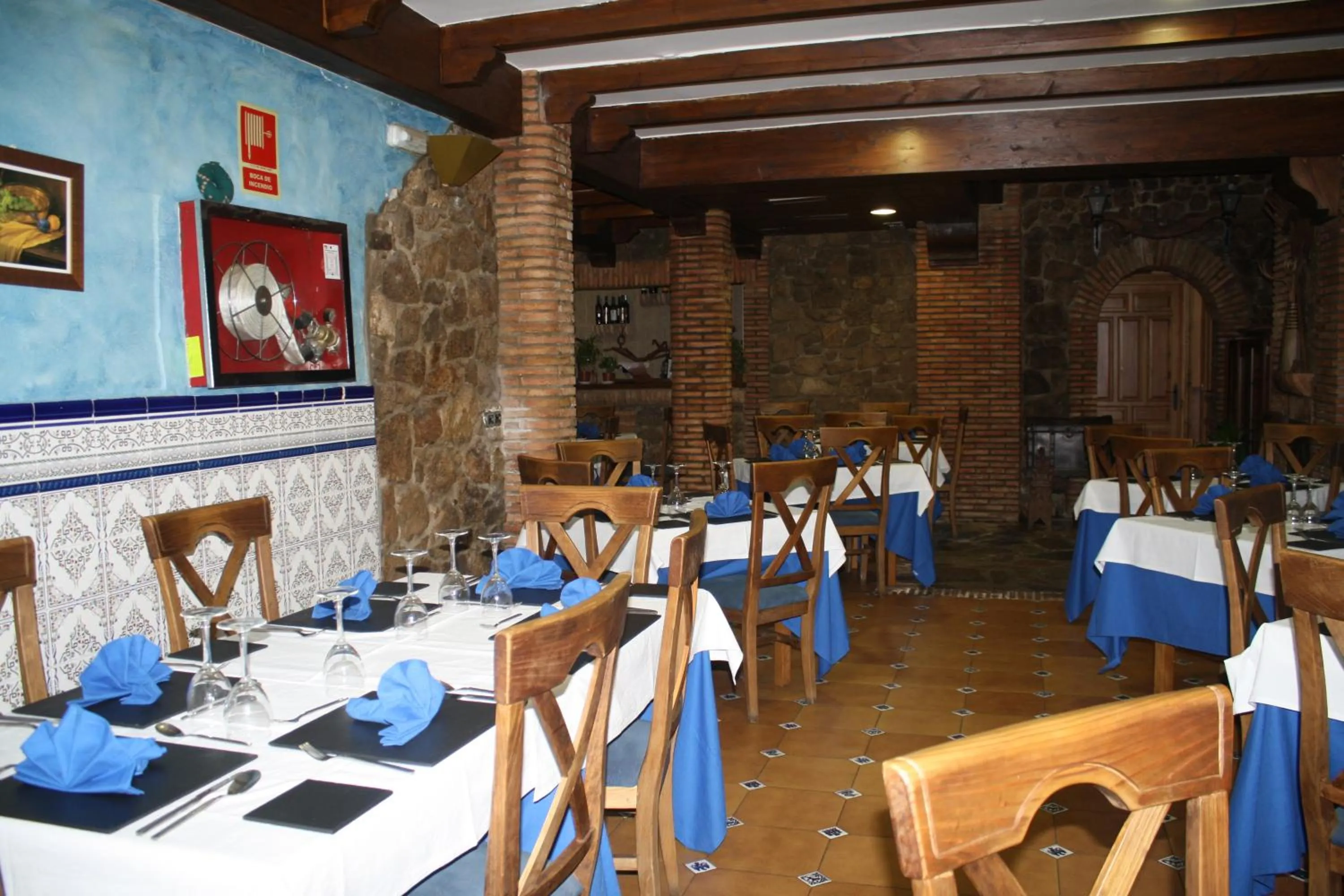 Restaurant/places to eat in Hotel Carvajal