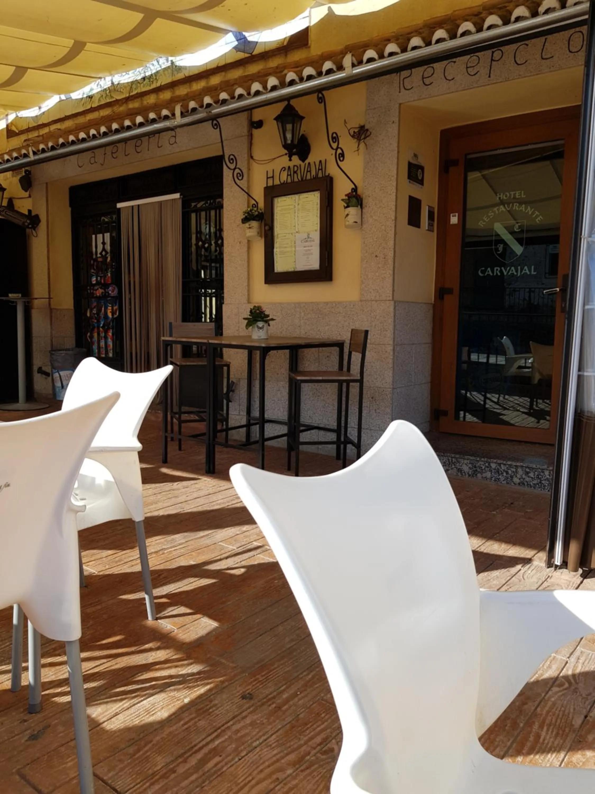 Facade/entrance in Hotel Carvajal