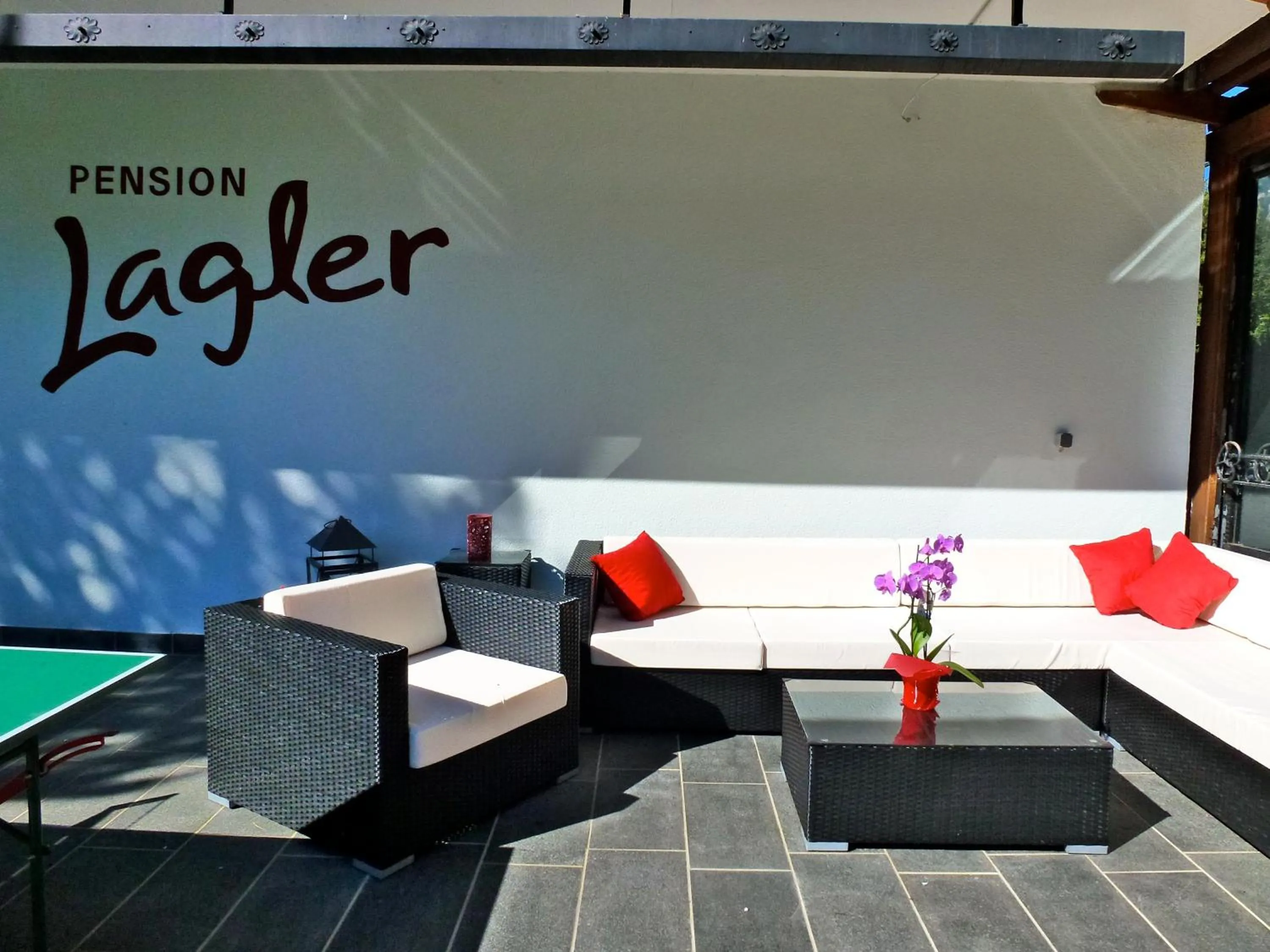 Balcony/Terrace in Pension Lagler