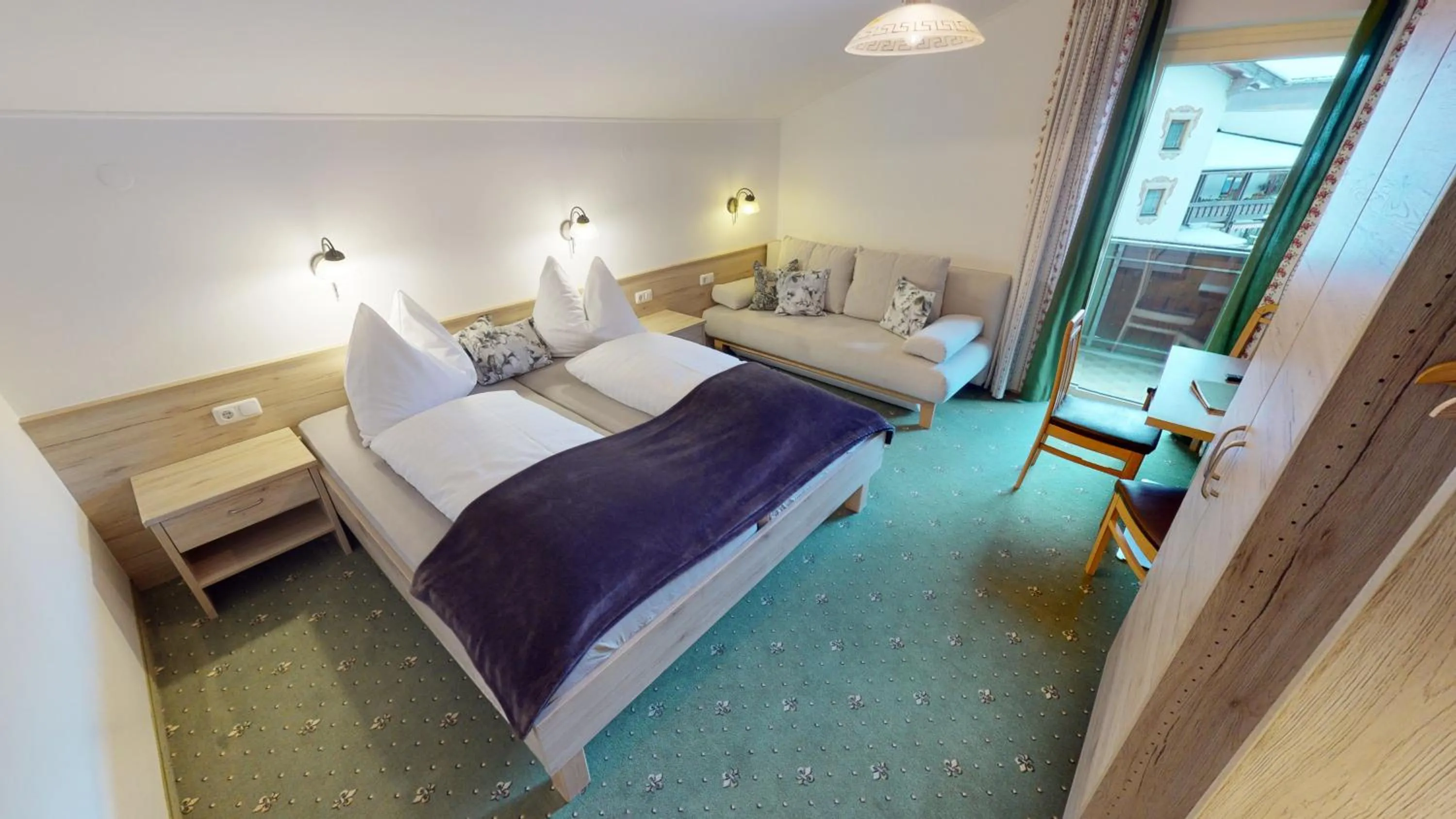 Bed in Pension Lagler